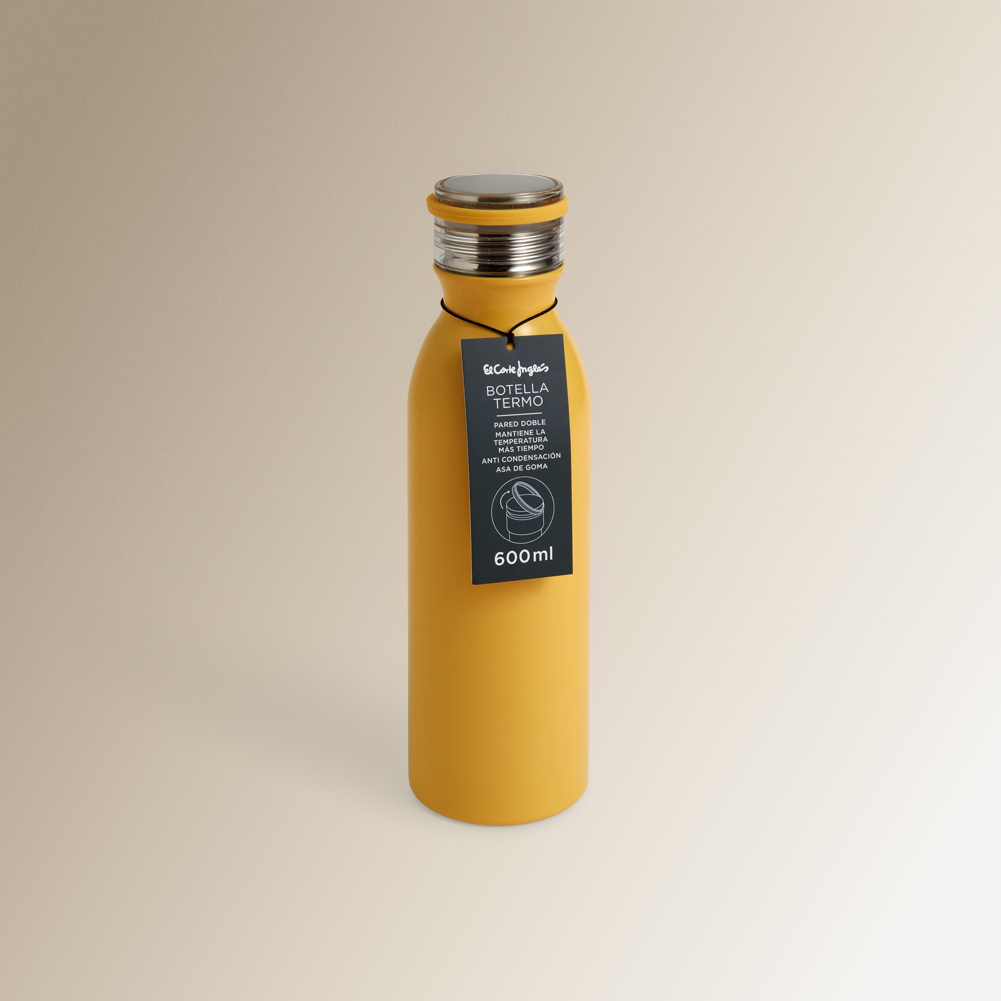 Botella de agua Element Amarillo-4