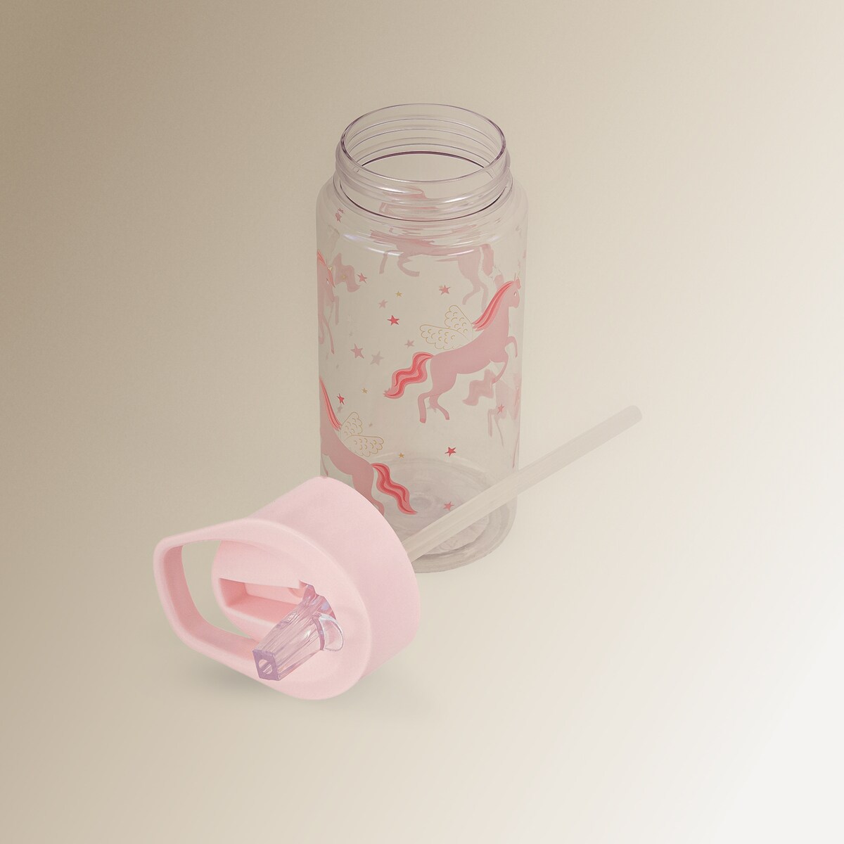 Garrafa de Água Unicórnio Rosa-2