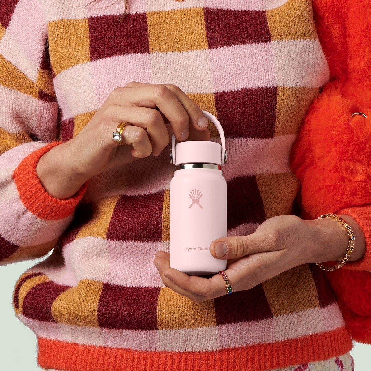 Botella Micro 200 ml Hydro Flask - Rosa palo Rosa palo-4