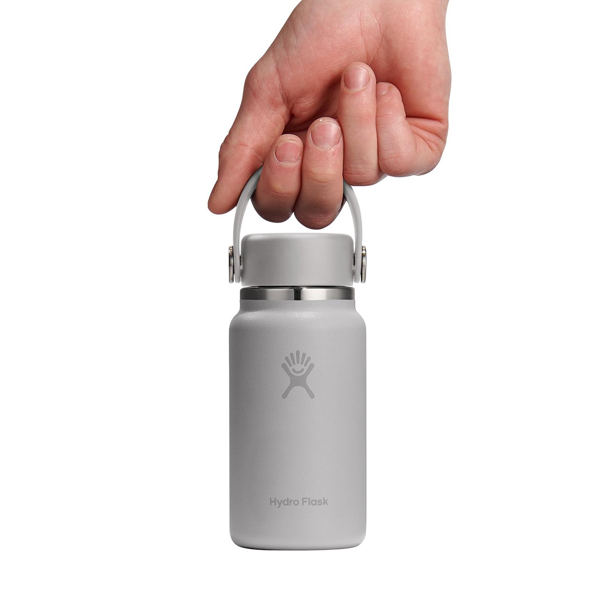 Garrafa Micro 200 ml Hydro Flask Cinzento-claro-3