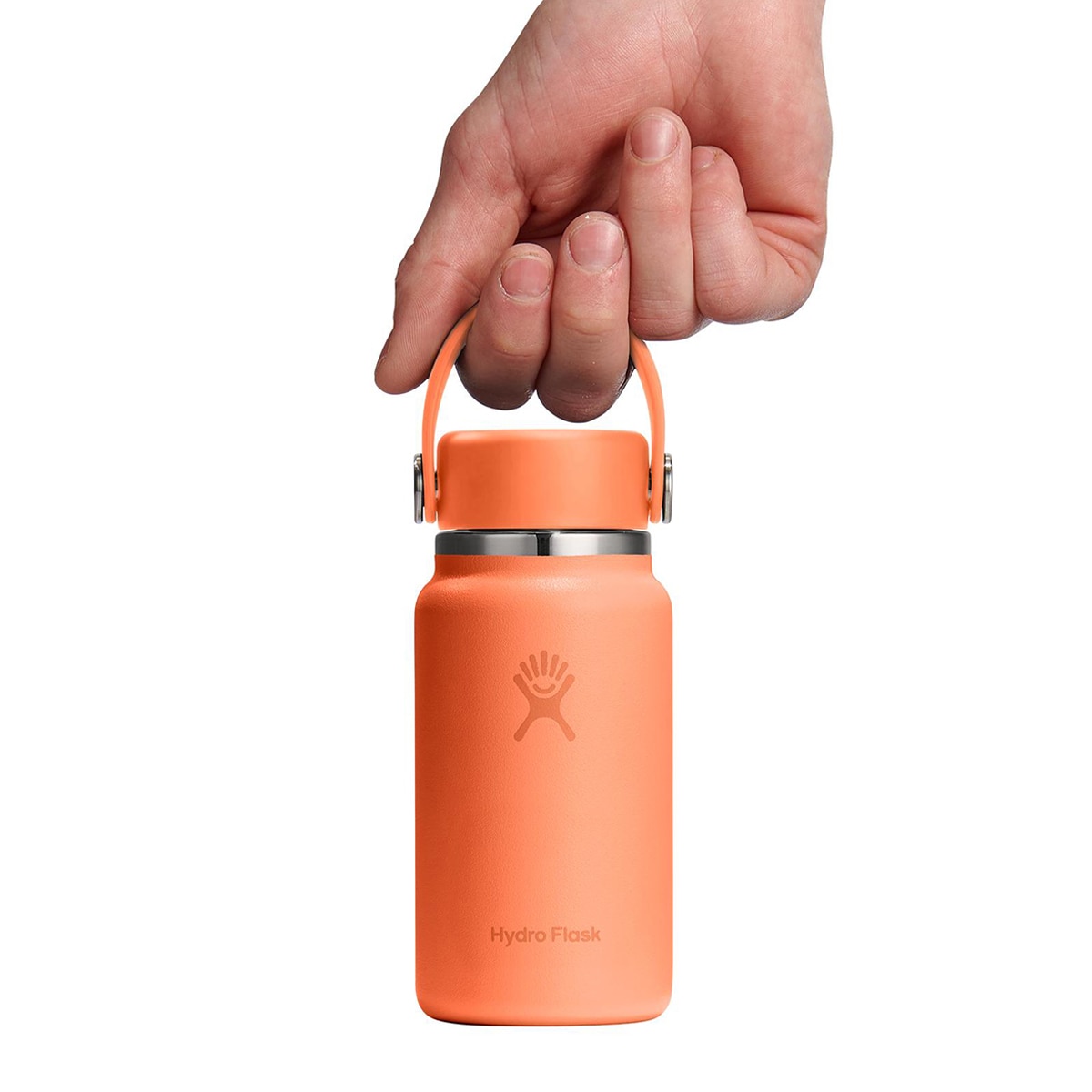 Garrafa Micro 200 ml  Hydro Flask Laranja-forte-3