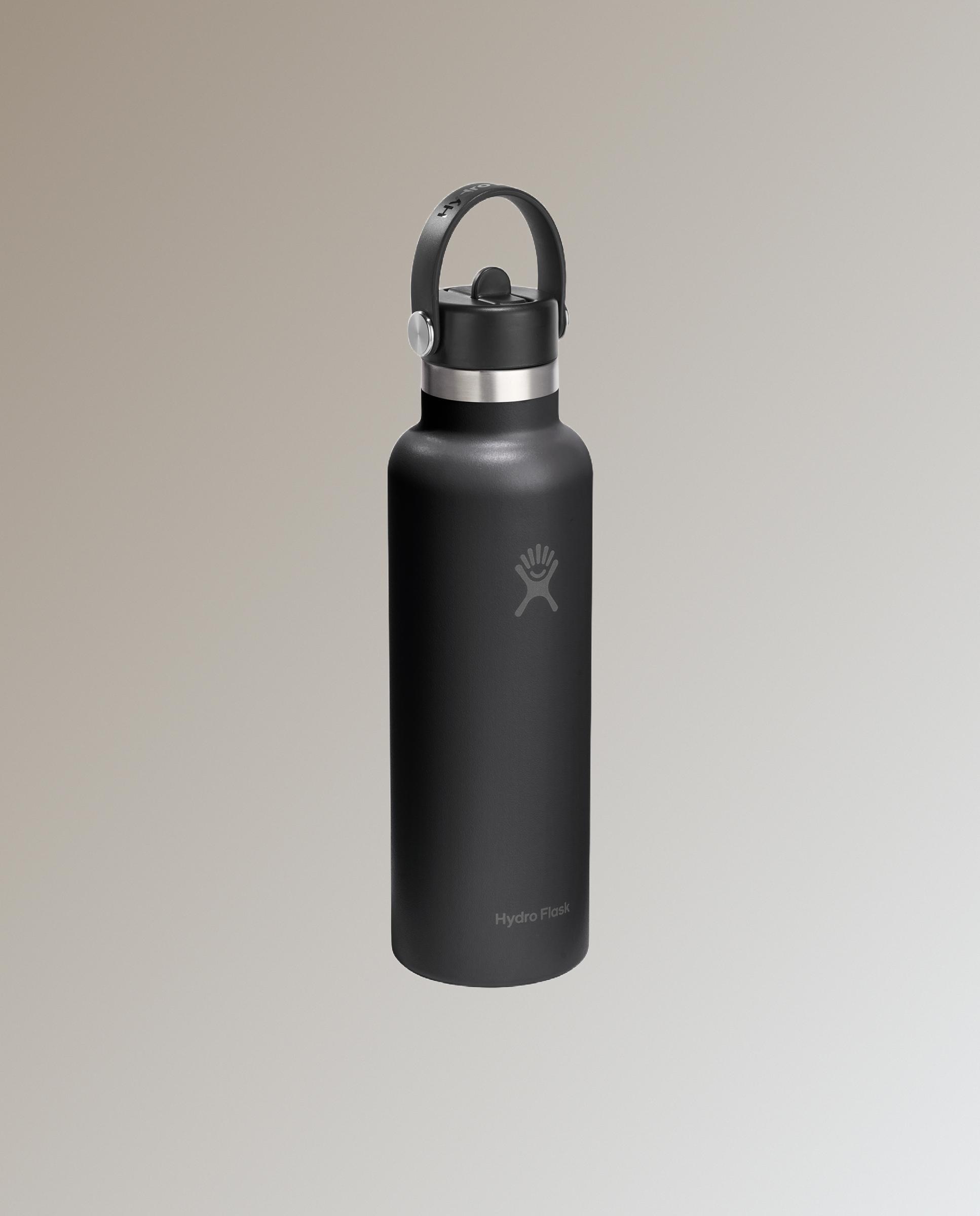Imagen 0 de Botella standard 0,62L c/pajita integrada BLACK Negro