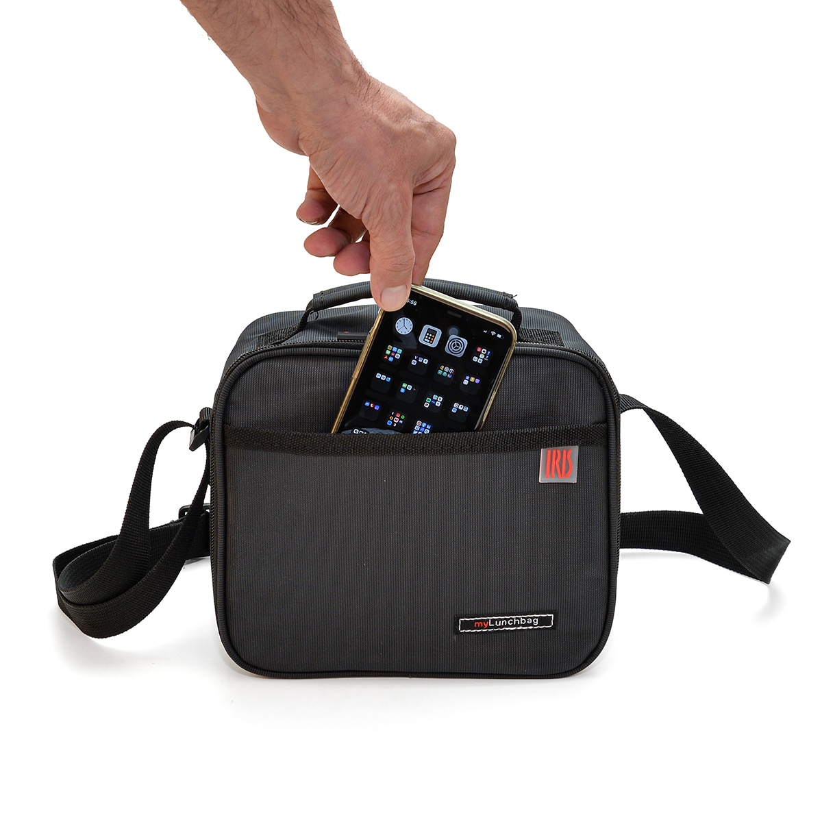Porta-alimentos Mini Lunch Box Preto-2