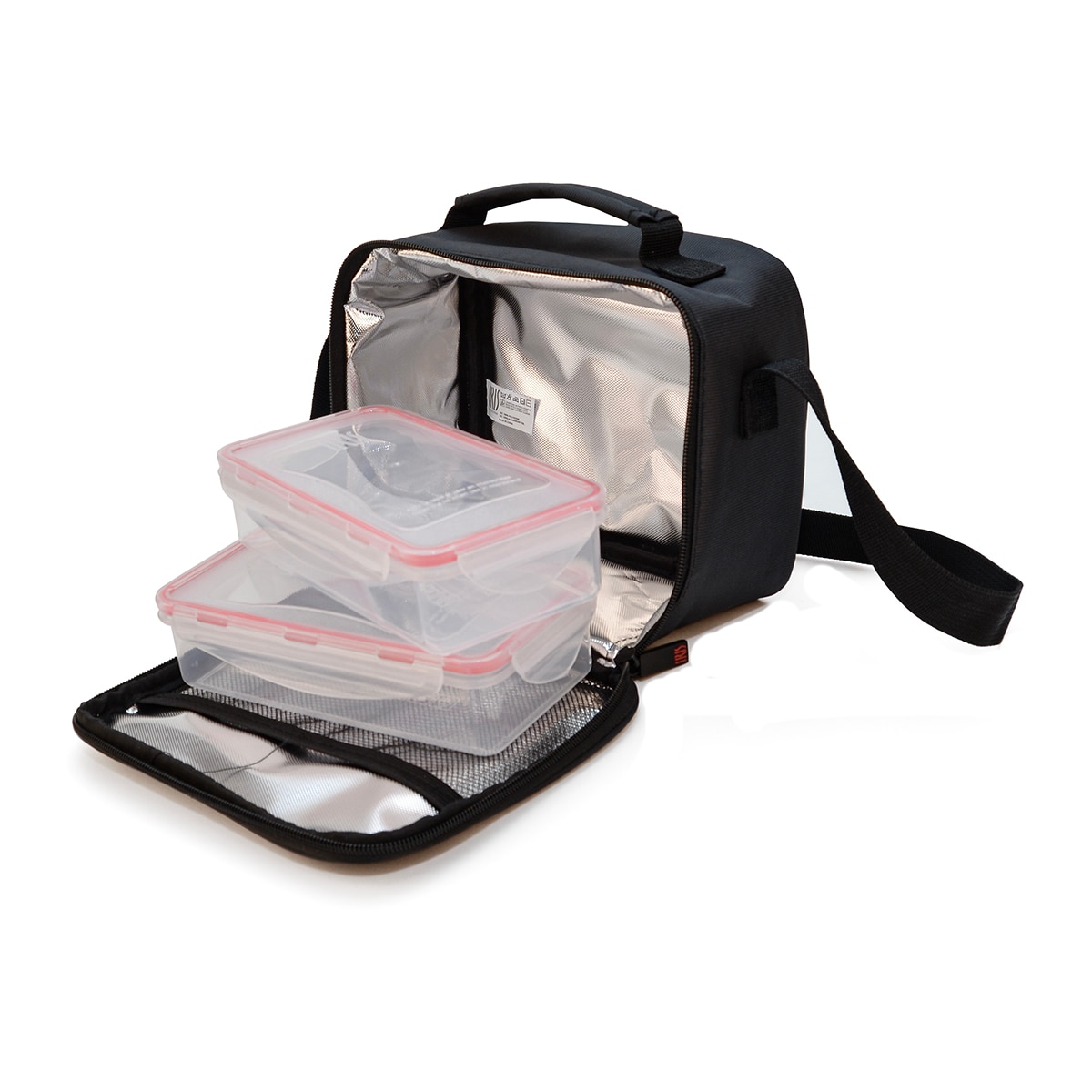 Porta-alimentos Mini Lunch Box Preto-4