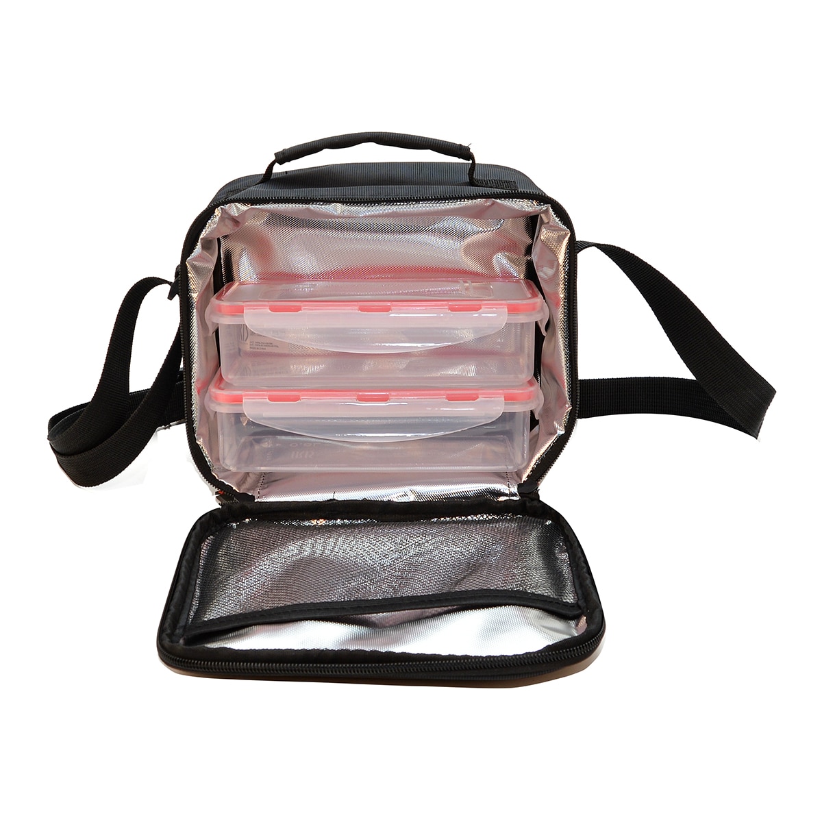 Porta-alimentos Mini Lunch Box Preto-5