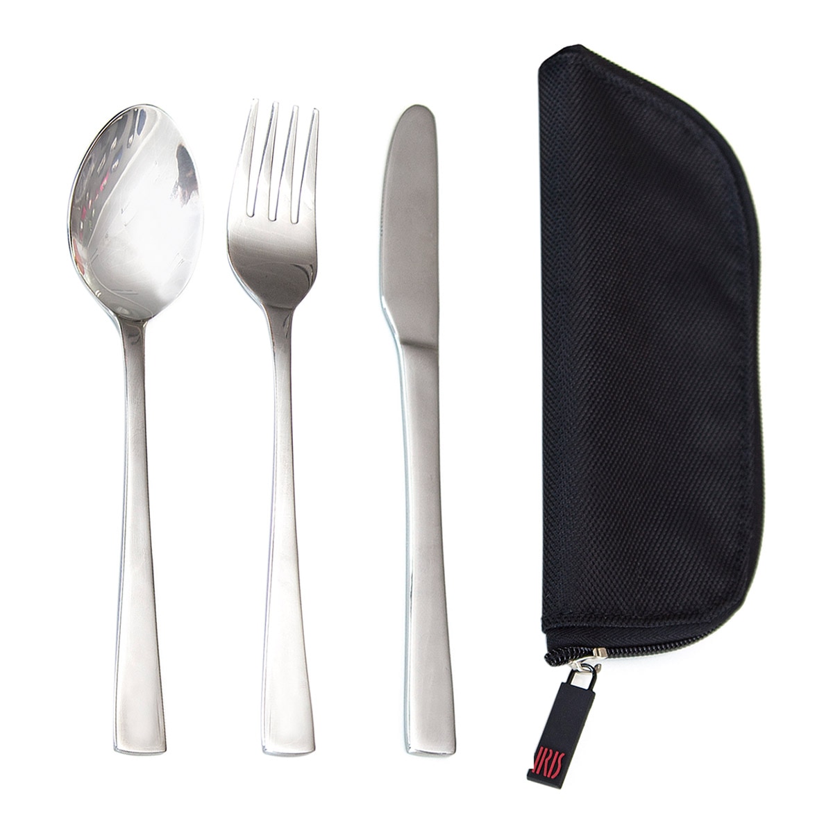 Imagen 0 de Set de 3 cubiertos para llevar con funda Iris Barcelona