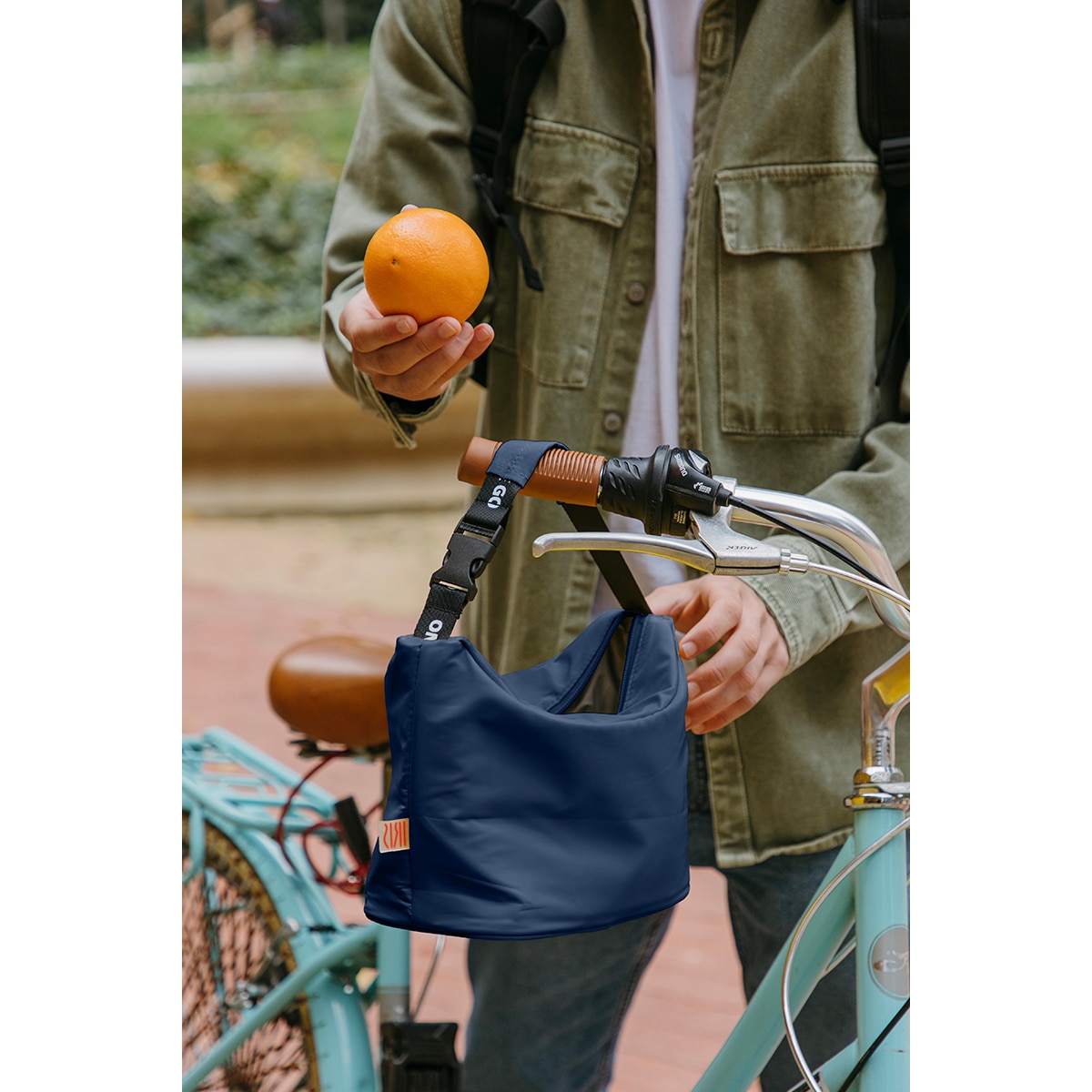Bolsa porta alimentos Hanging On The Go Me Iris Barcelona - Azul Azul-5