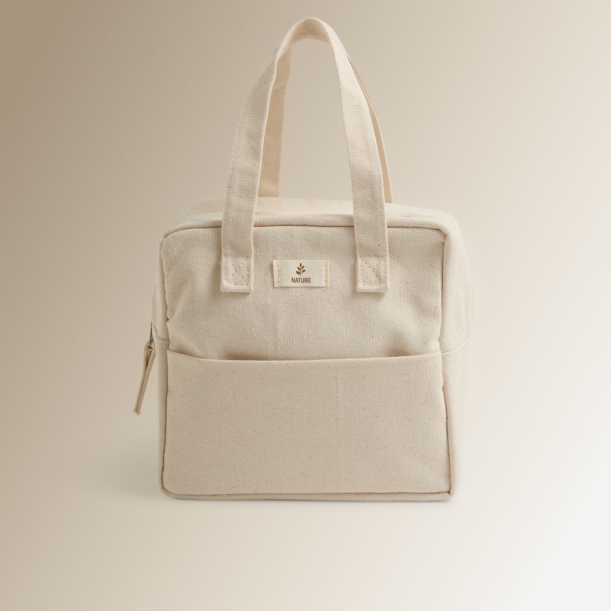 Bolsa térmica porta alimentos El Corte Inglés Natural-2