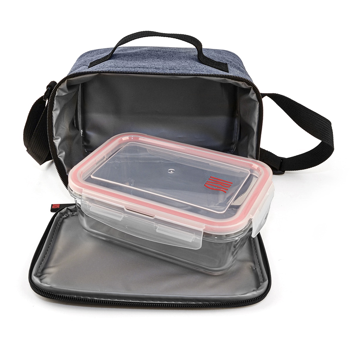 Bolsa porta alimentos Go Glass Vidrio Iris Barcelona - Azul Azul-3