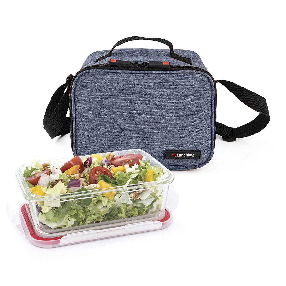 Bolsa porta alimentos Go Glass Vidrio Iris Barcelona - Azul Azul-4