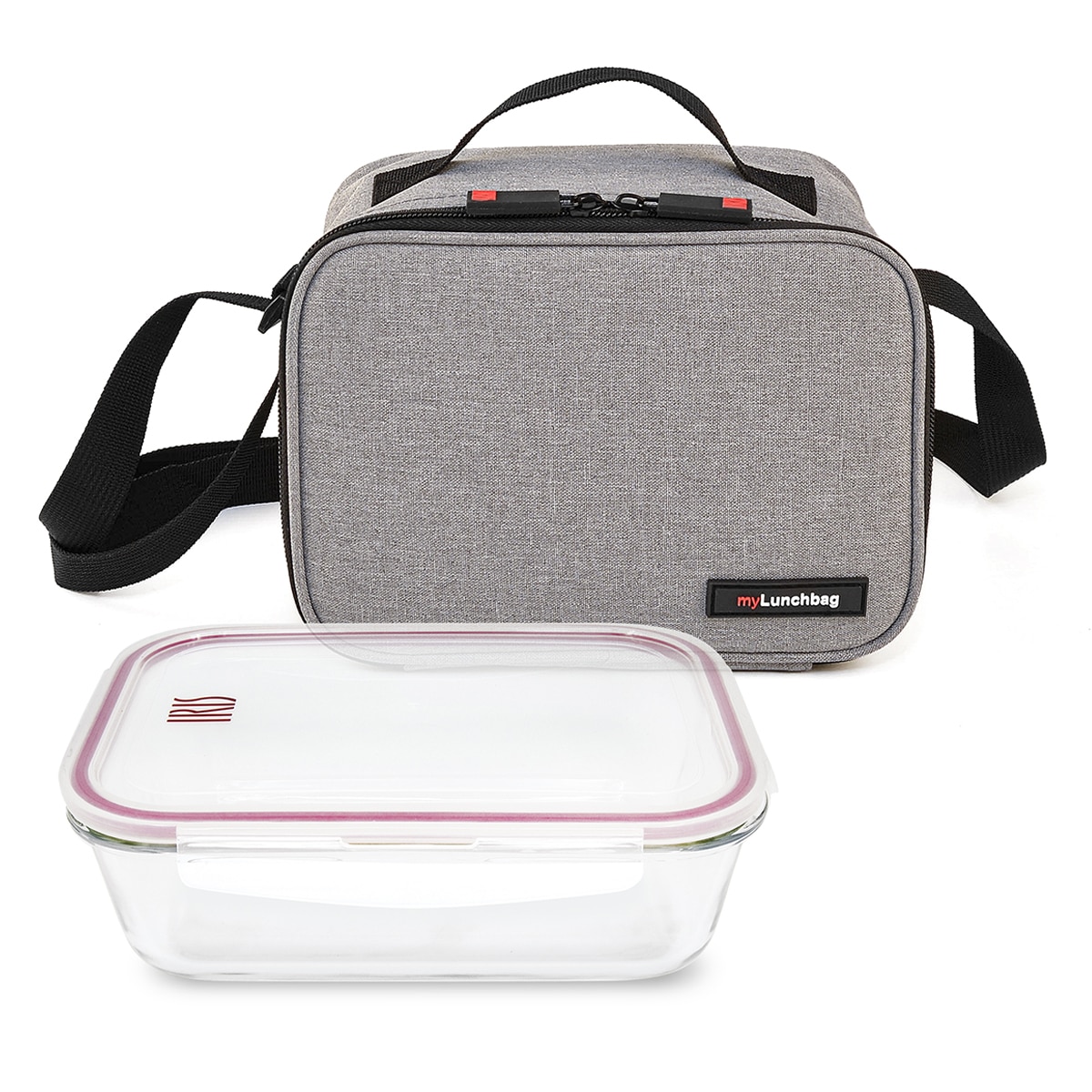 Saco para Alimentos Go Glass Vidro Iris Cinzento-1