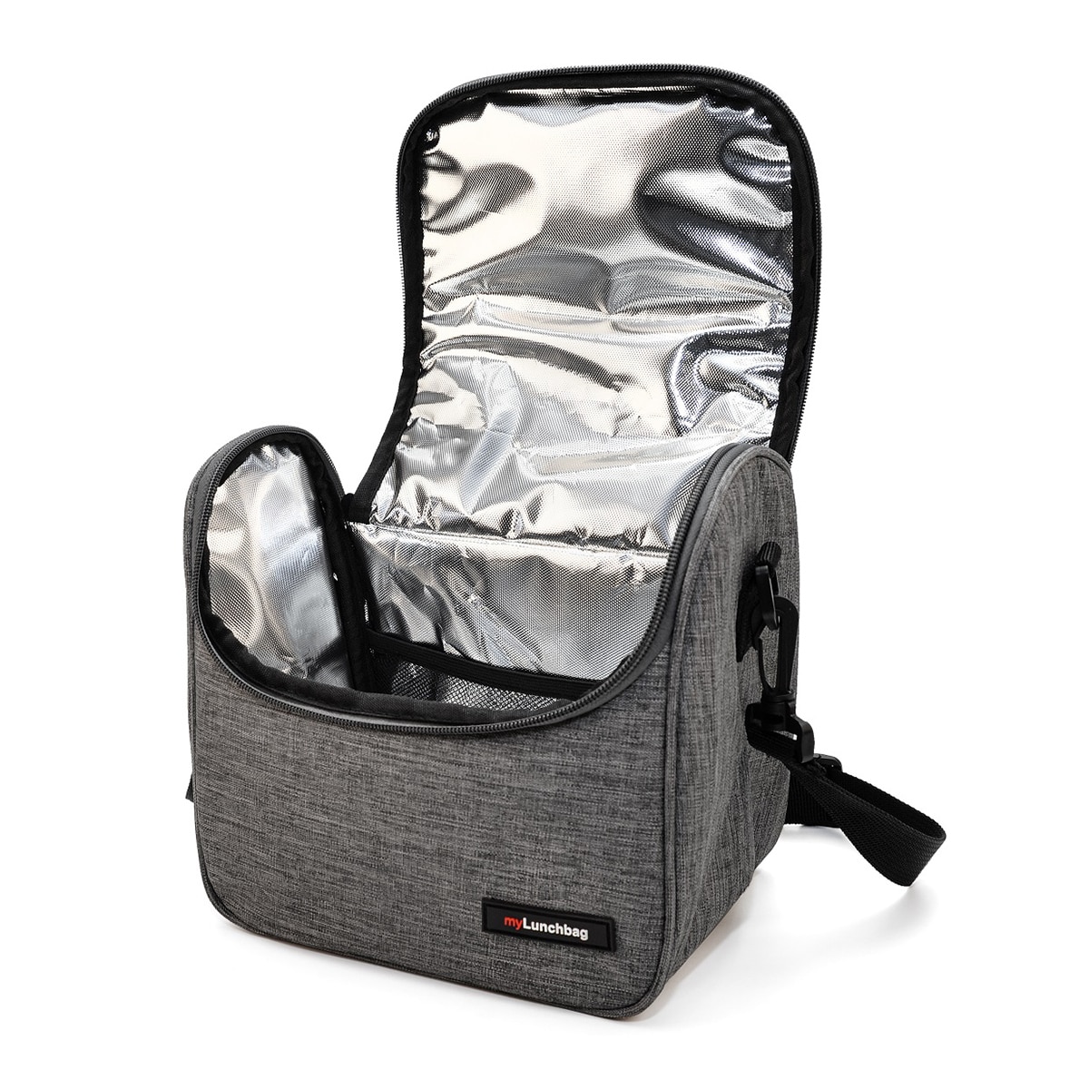 Mala Porta-Alimentos Case Cinzento-3