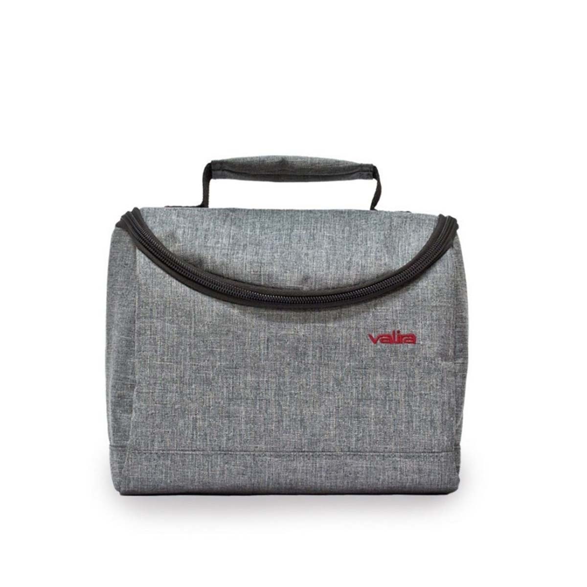 Bolsa porta alimentos con 2 contenedores de tritán Duo Valira Gris-3