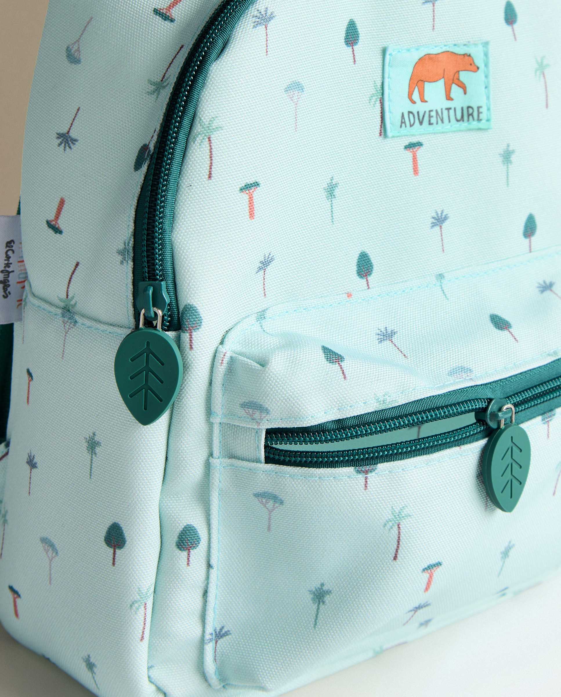 Mochila térmica infantil Verde-claro-4