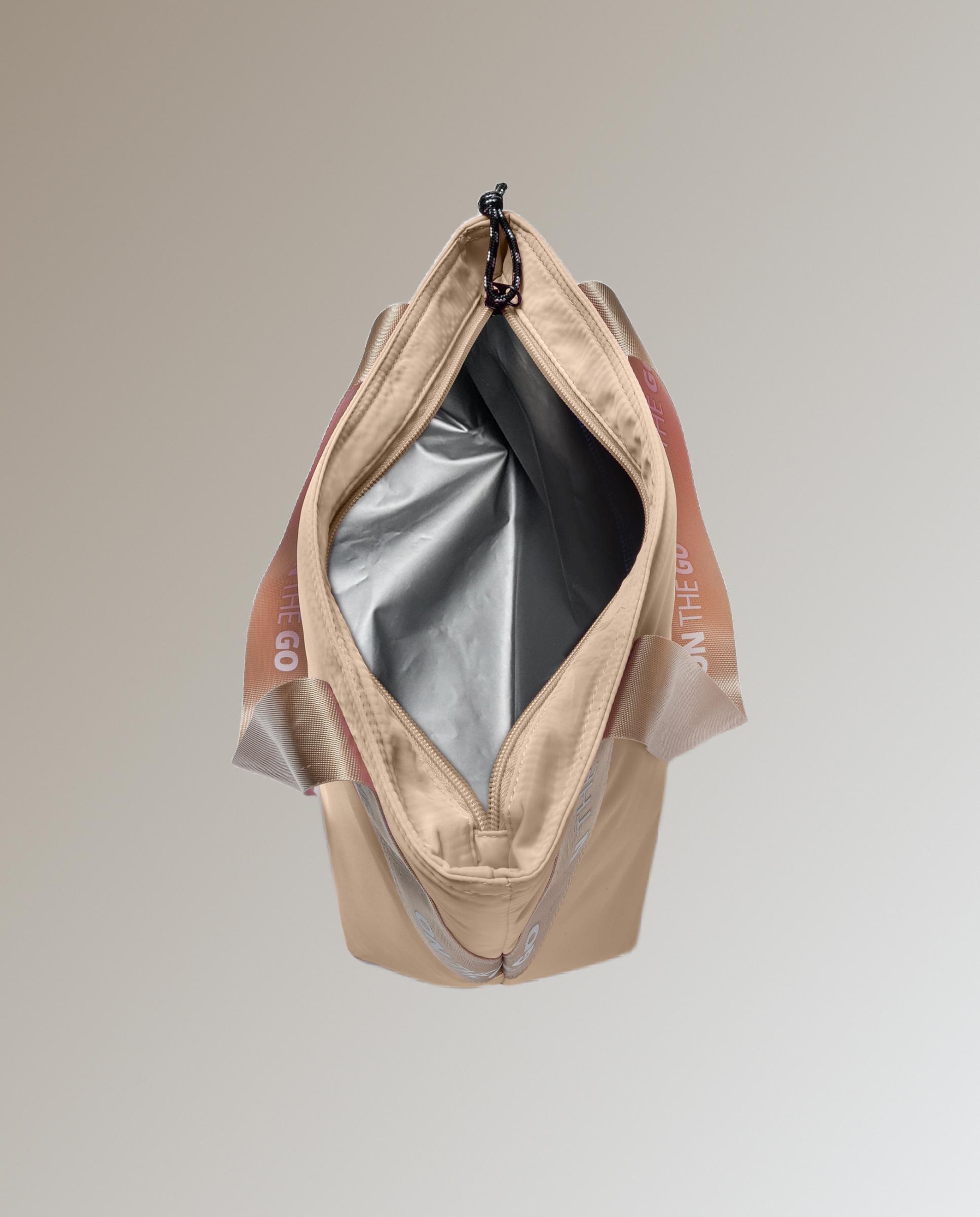 Bolsa porta alimentos Tote On The Go Iris Barcelona - Beige Beige-4