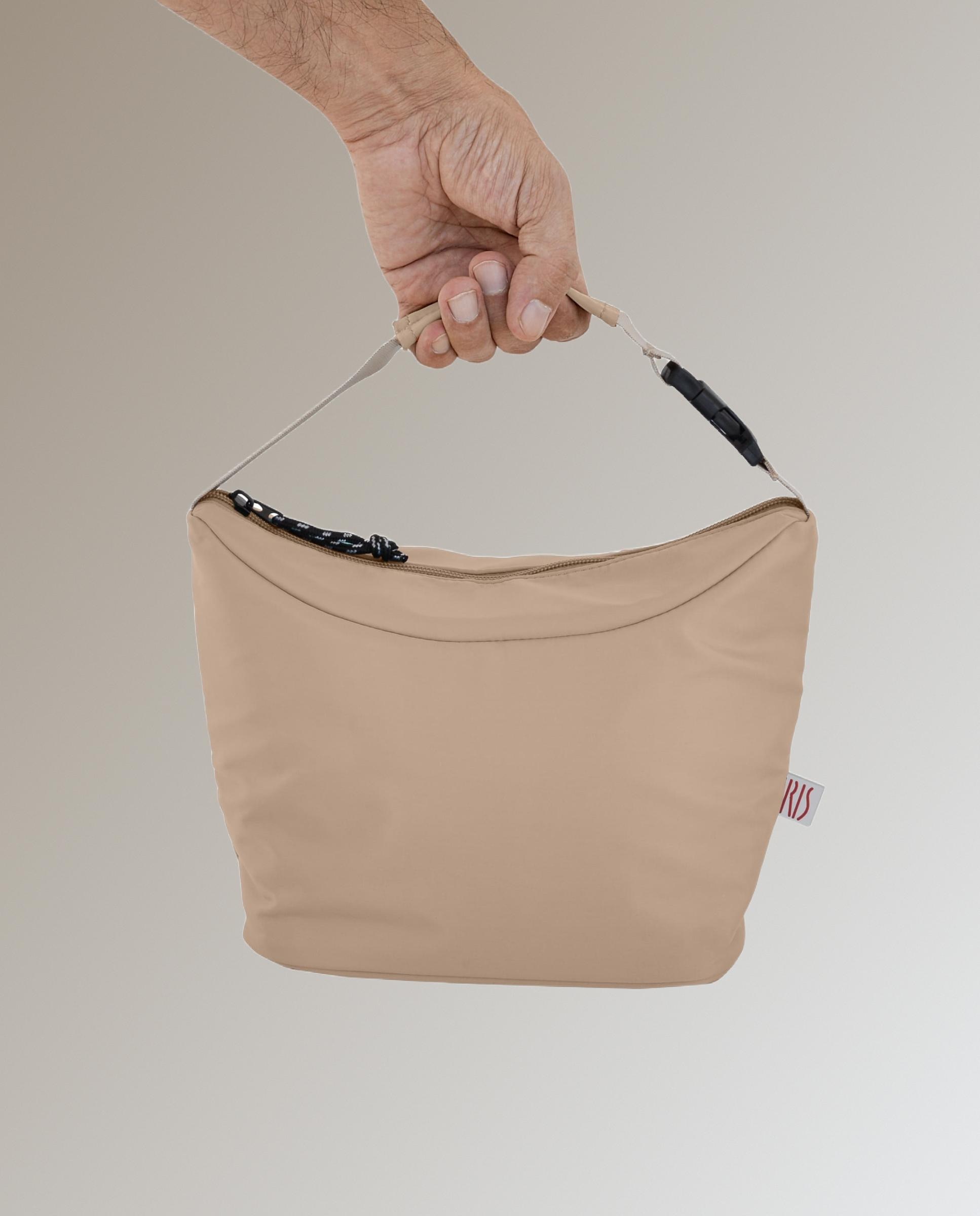 Bolsa porta alimentos Hanging On The Go Iris Barcelona - Beige Beige-2