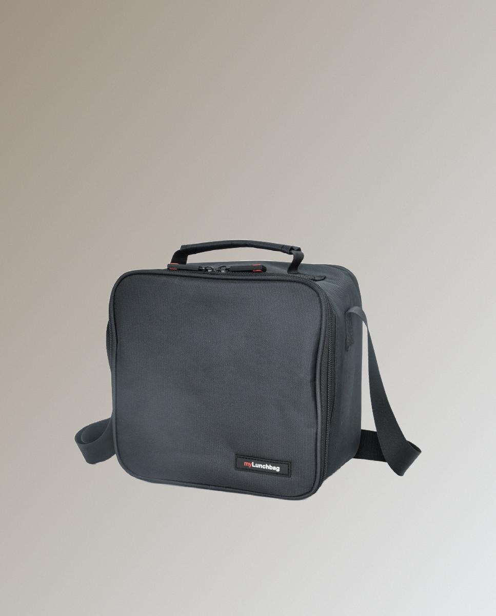 Porta alimentos Inox Bag con contenerdor de acero inxoxidable para microondas Iris Barcelona - Negro Negro-2