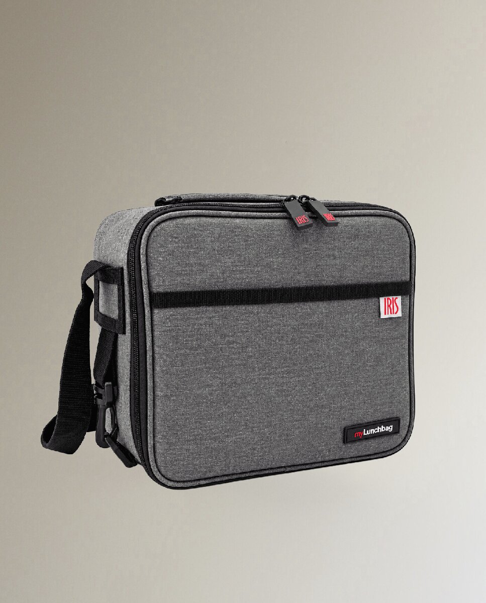 Imagen 0 de Porta alimentos Maxi-Termo con termo y con contenerdor de acero inxoxidable para microondas Iris Barcelona Gris
