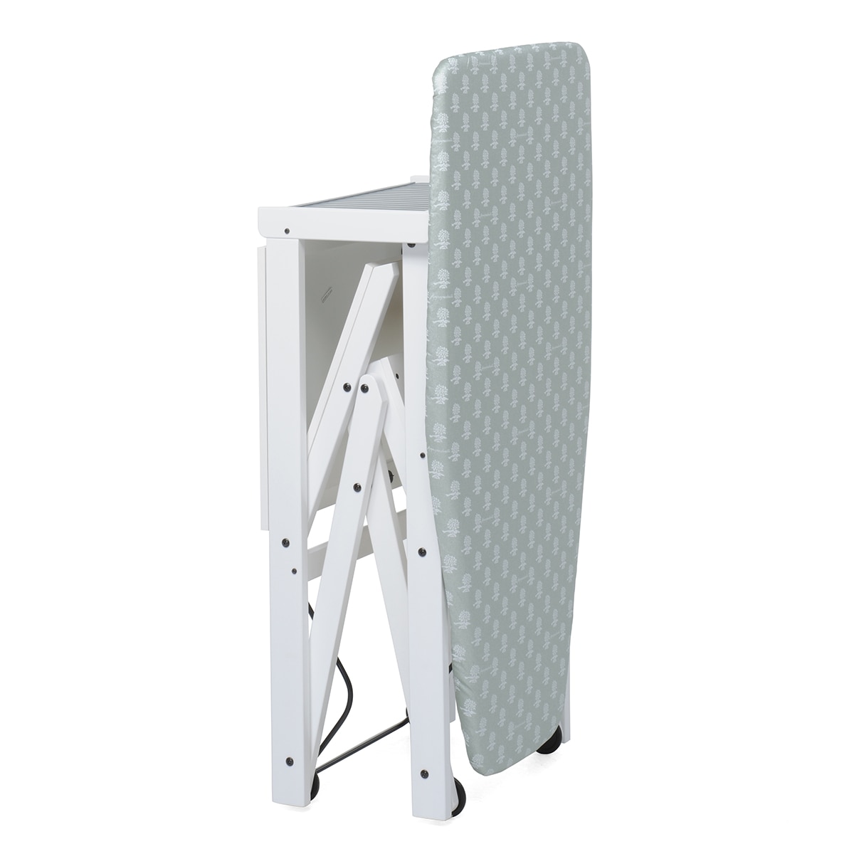 Tabla de planchar plegable 101x49 Asso Foppapedretti - Blanco Blanco-4