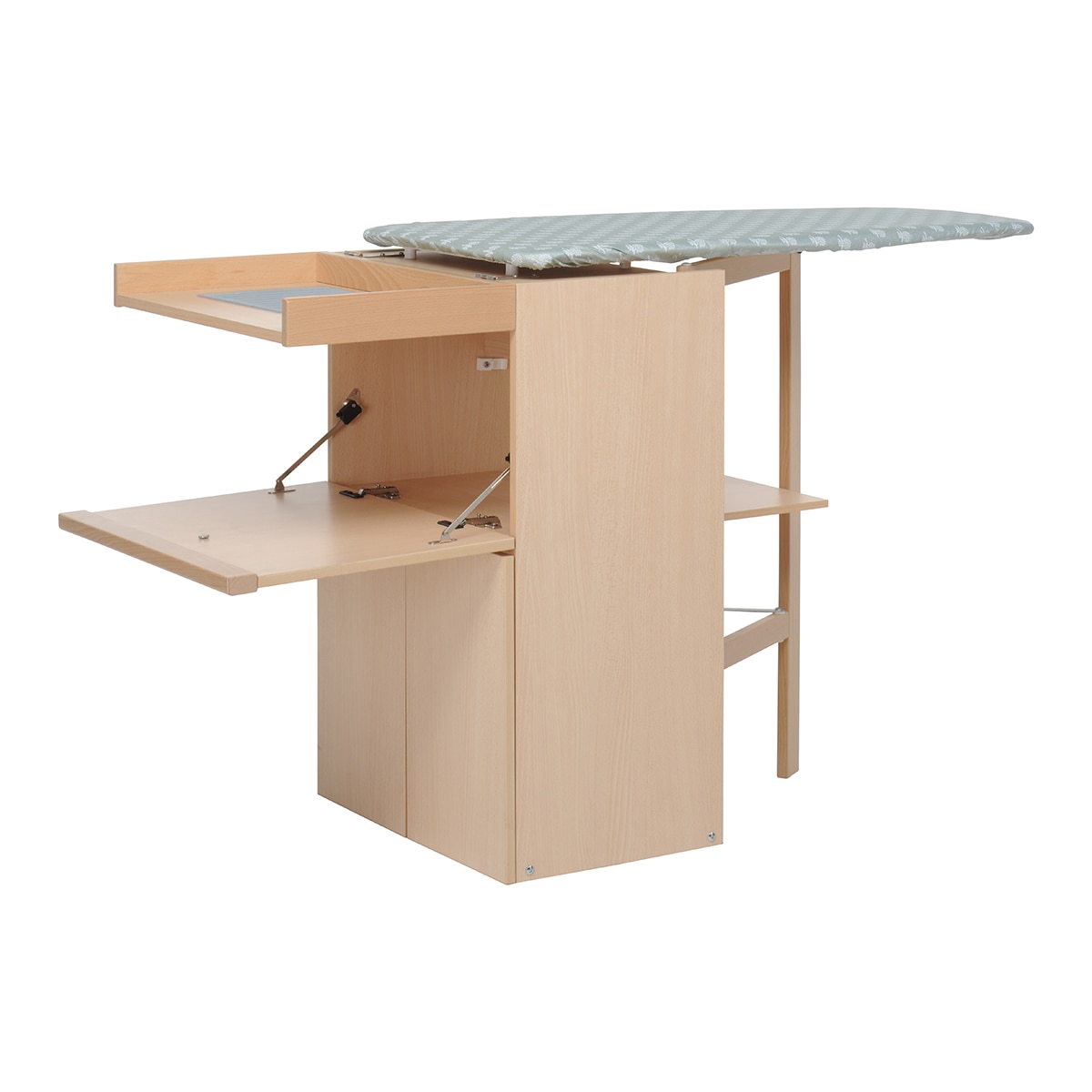 Mueble con tabla de planchar 101x49 loStiro Foppapedretti - Nogal Nogal-1