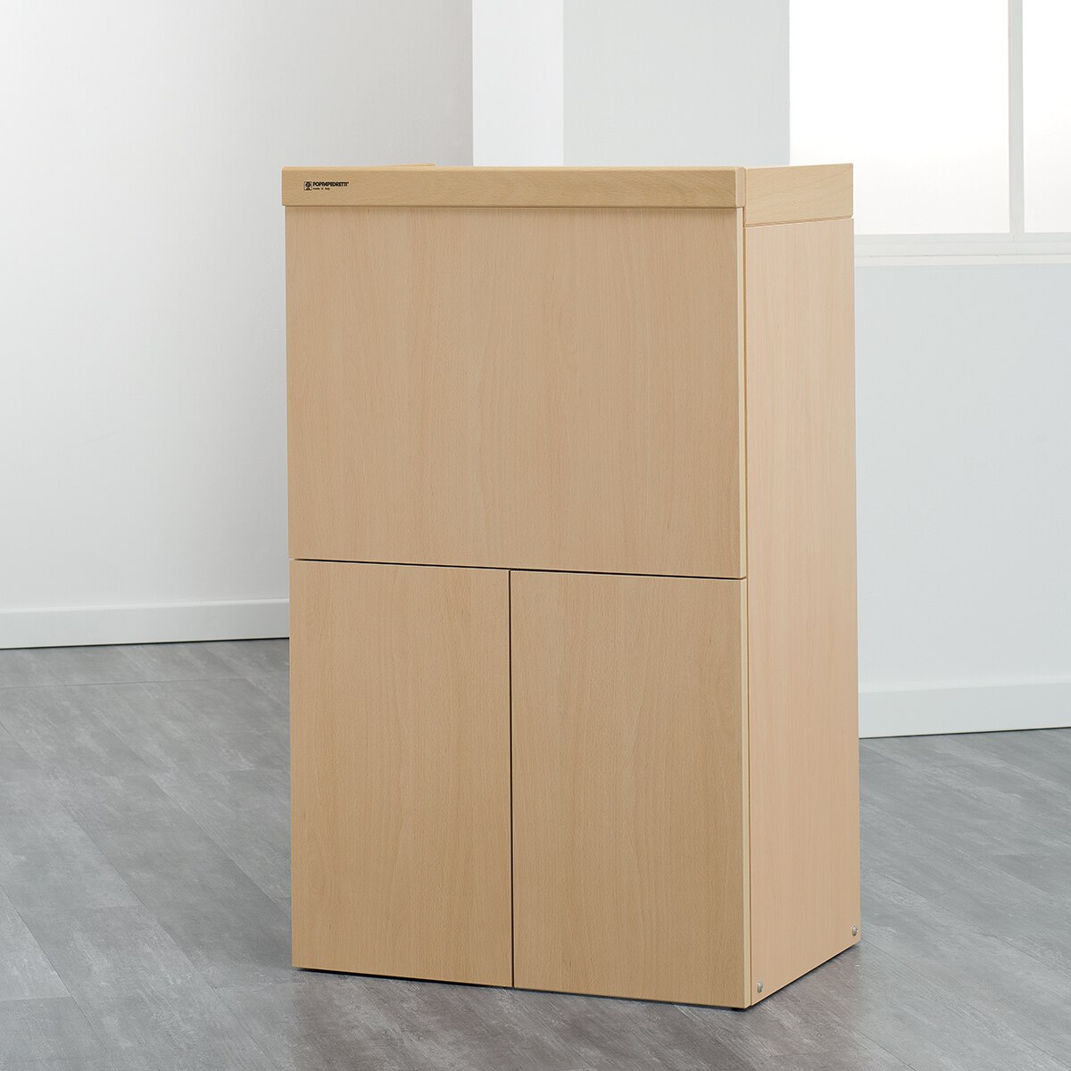 Mueble con tabla de planchar 101x49 loStiro Foppapedretti - Nogal Nogal-5