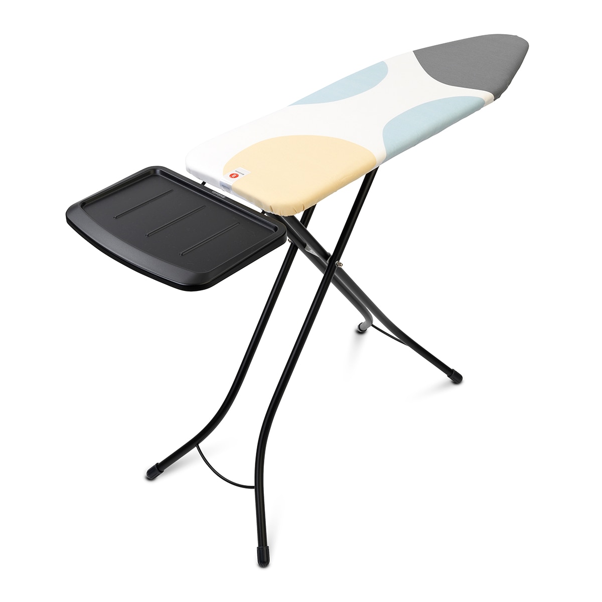 Tábua de engomar para ferro com caldeira 124x38 Spring Plan Preto-2