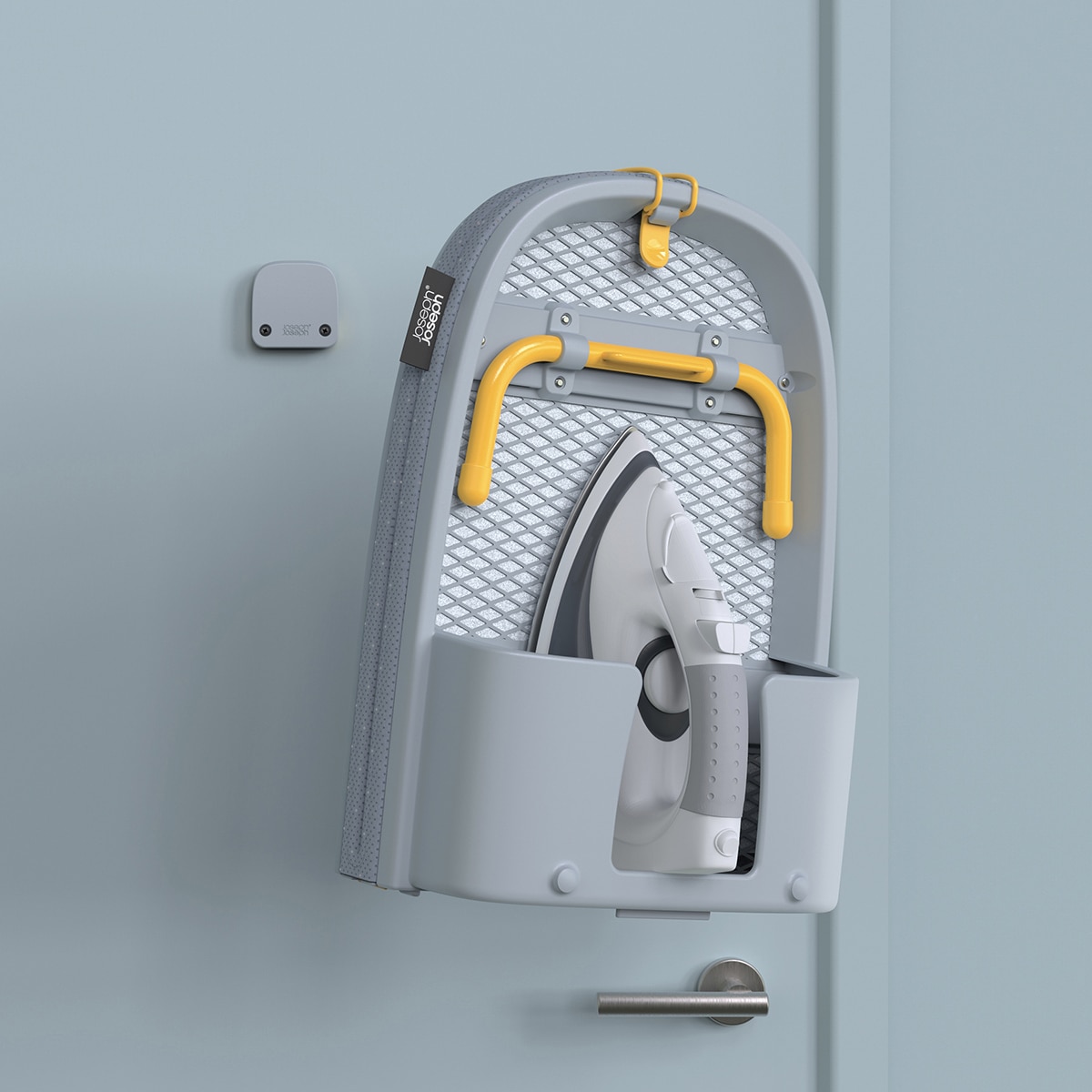 Tábua de passar de mesa dobrável Pocket Folding Cinzento-8