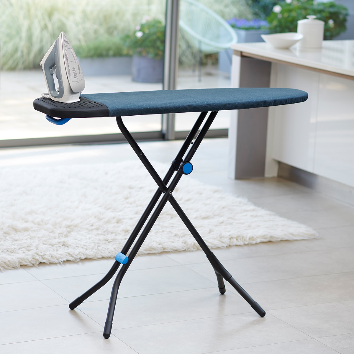 Ferro de engomar 130 x 38 Glide Plus Azul-7