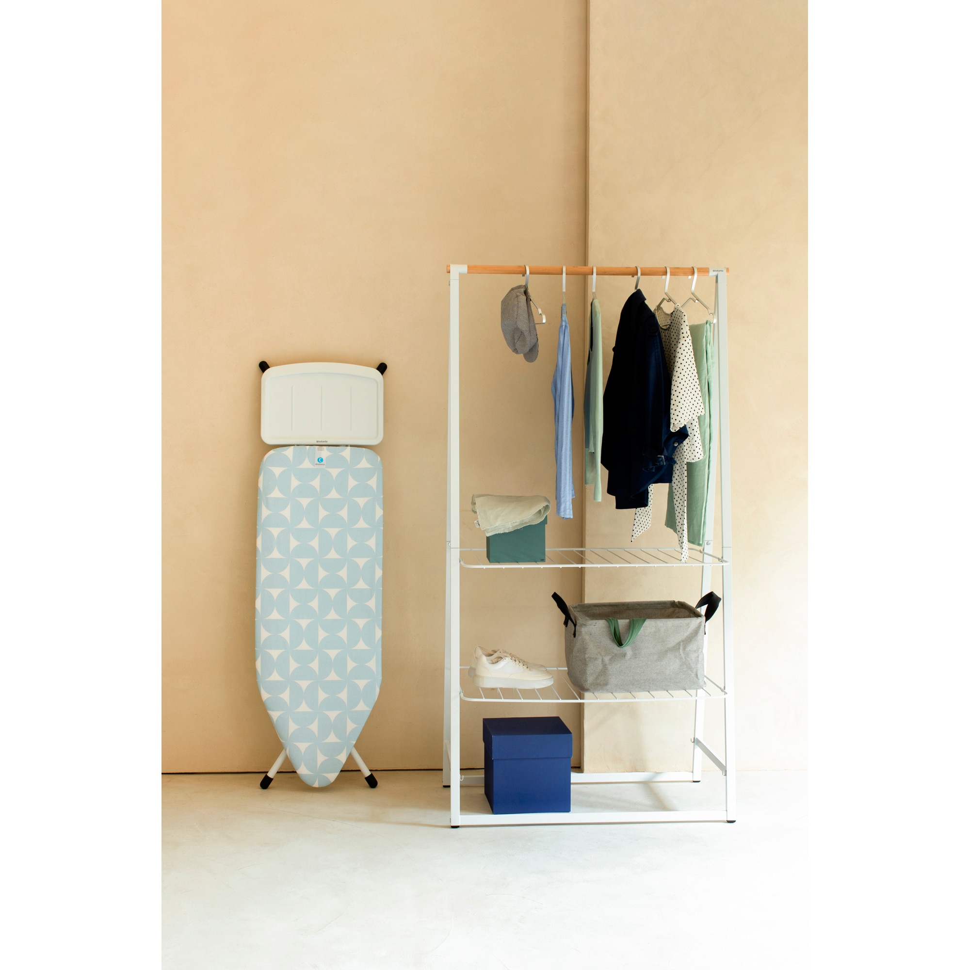 Tábua de Engomar Fresh Breeze - 124x45 cm Azul-5