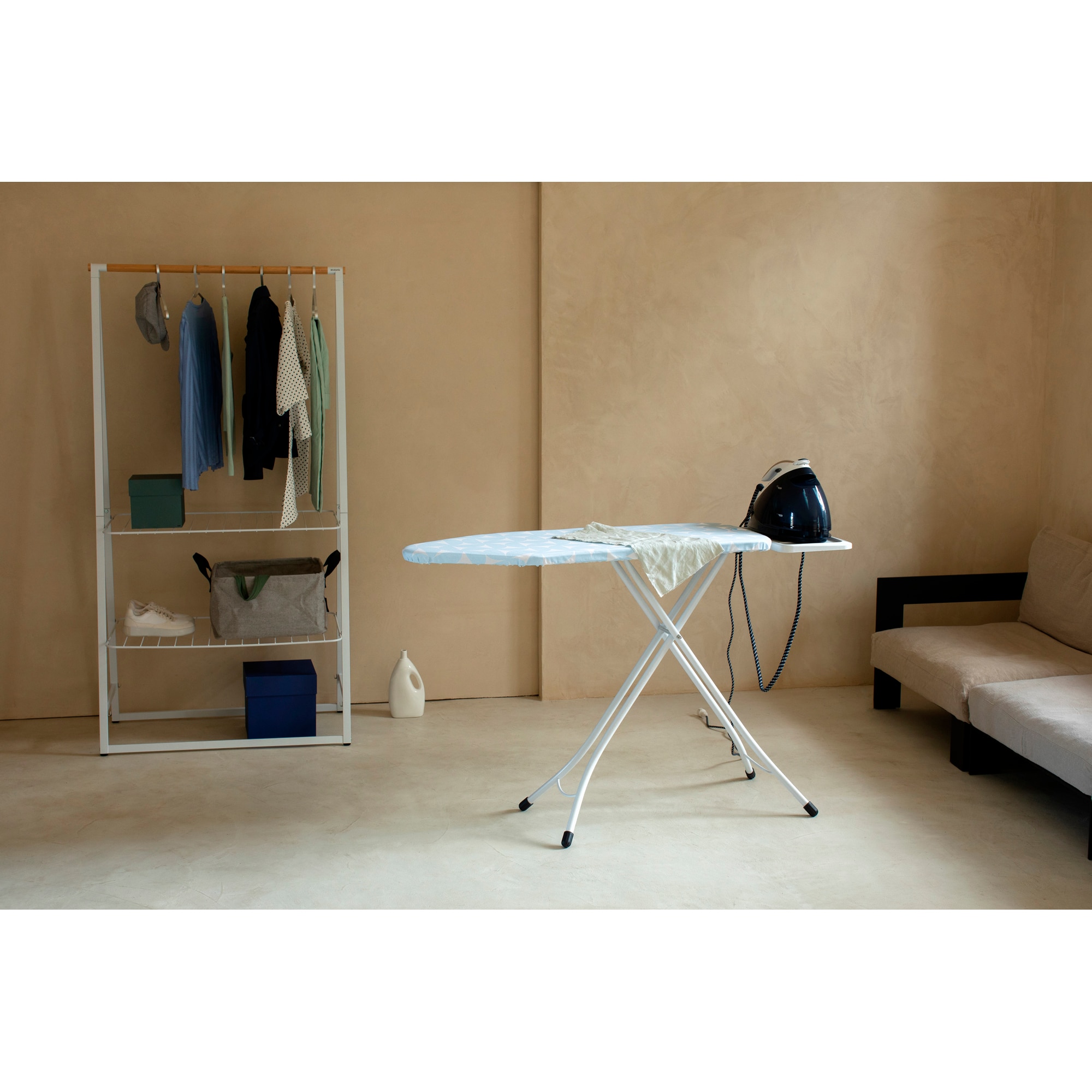 Tábua de Engomar Fresh Breeze - 124x45 cm Azul-6