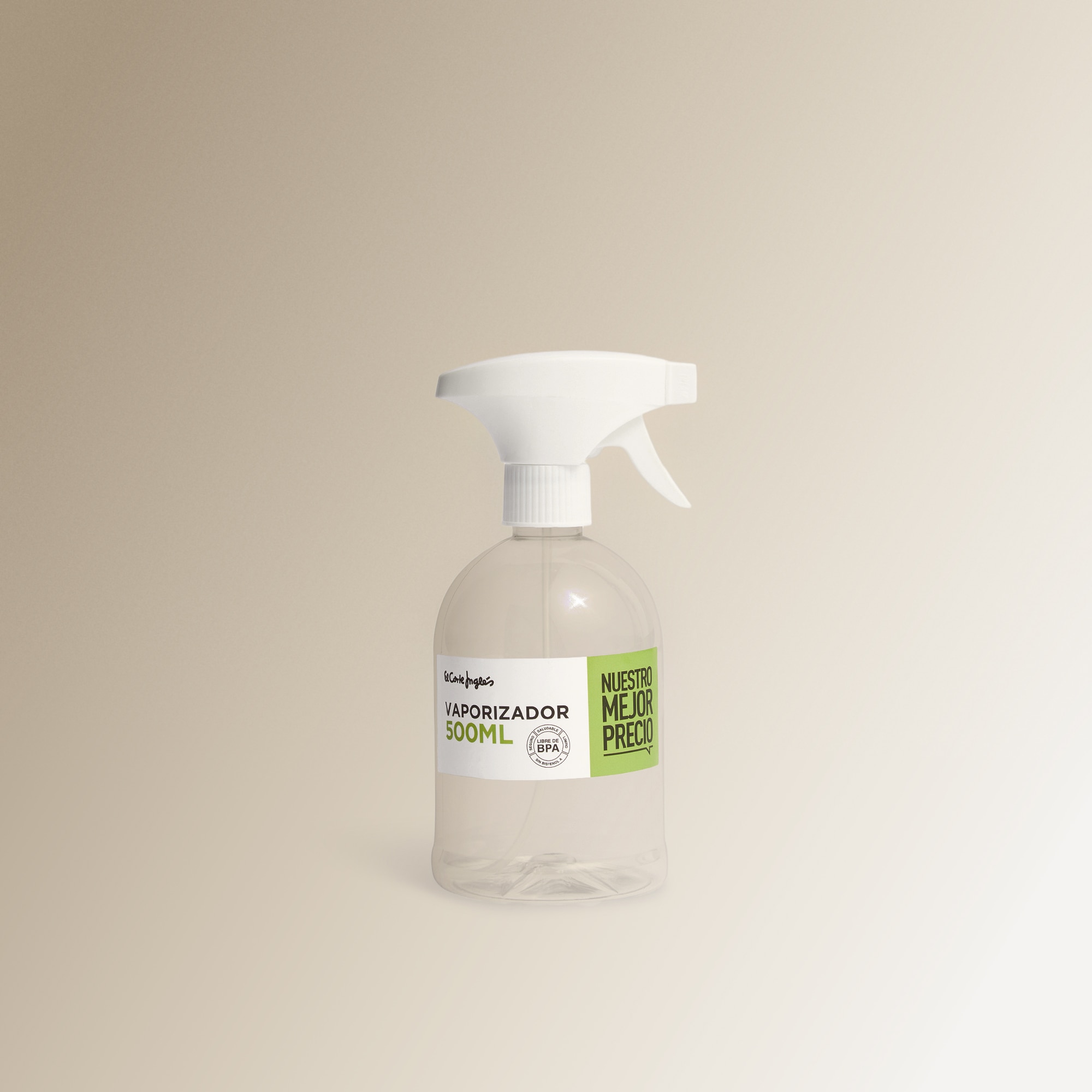 Vaporizador transparente Nuestro Mejor Precio El Corte Inglés Transparente-2