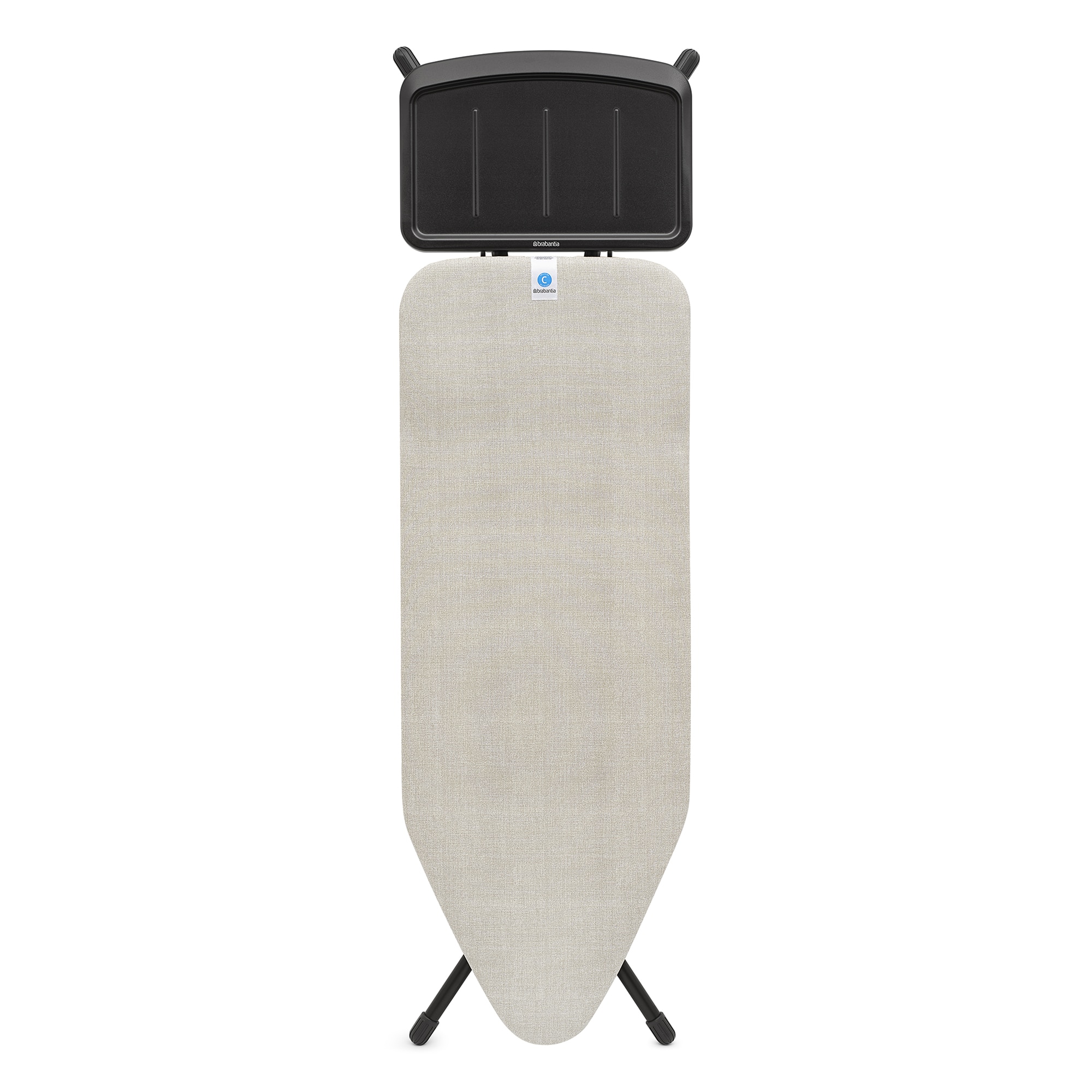 Tábua de engomar C 124x45 cm - Denim Grey Cinzento-1