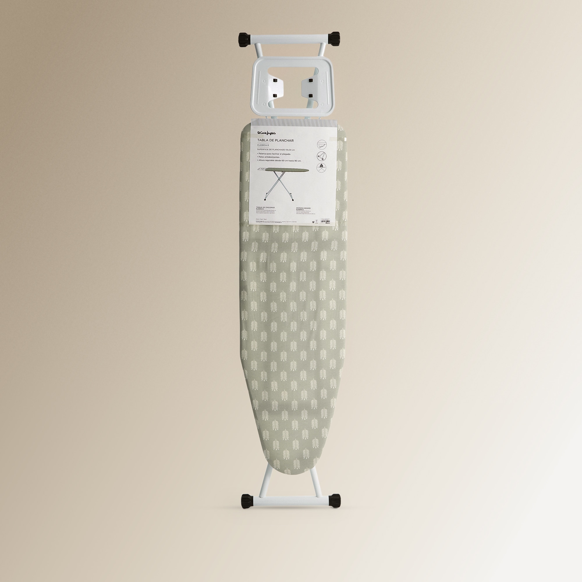 Tabla de planchar 113 x 34 Pino El Corte Inglés Verde-5
