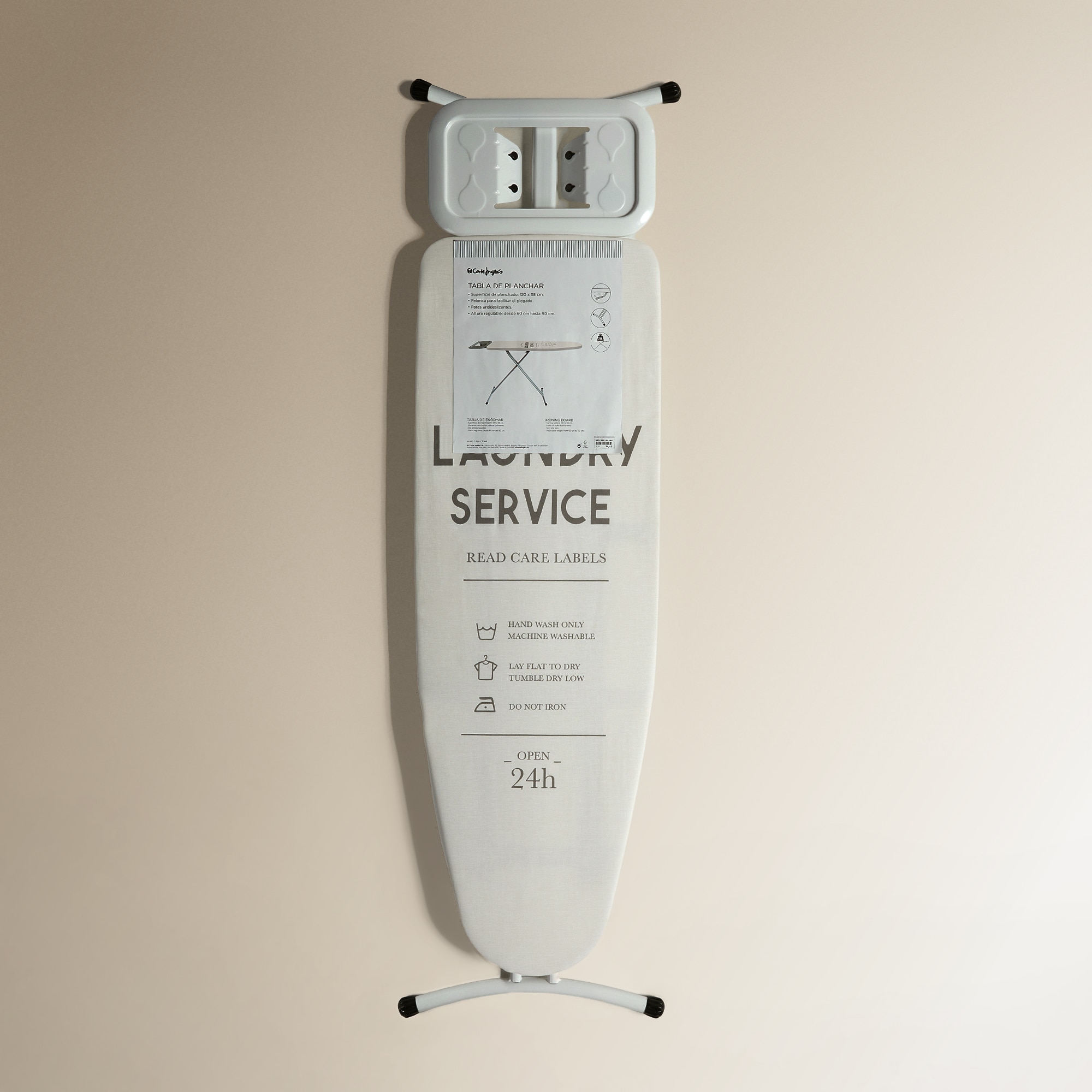 Tábua de Engomar Laundry - 120x38 cm Branco-5