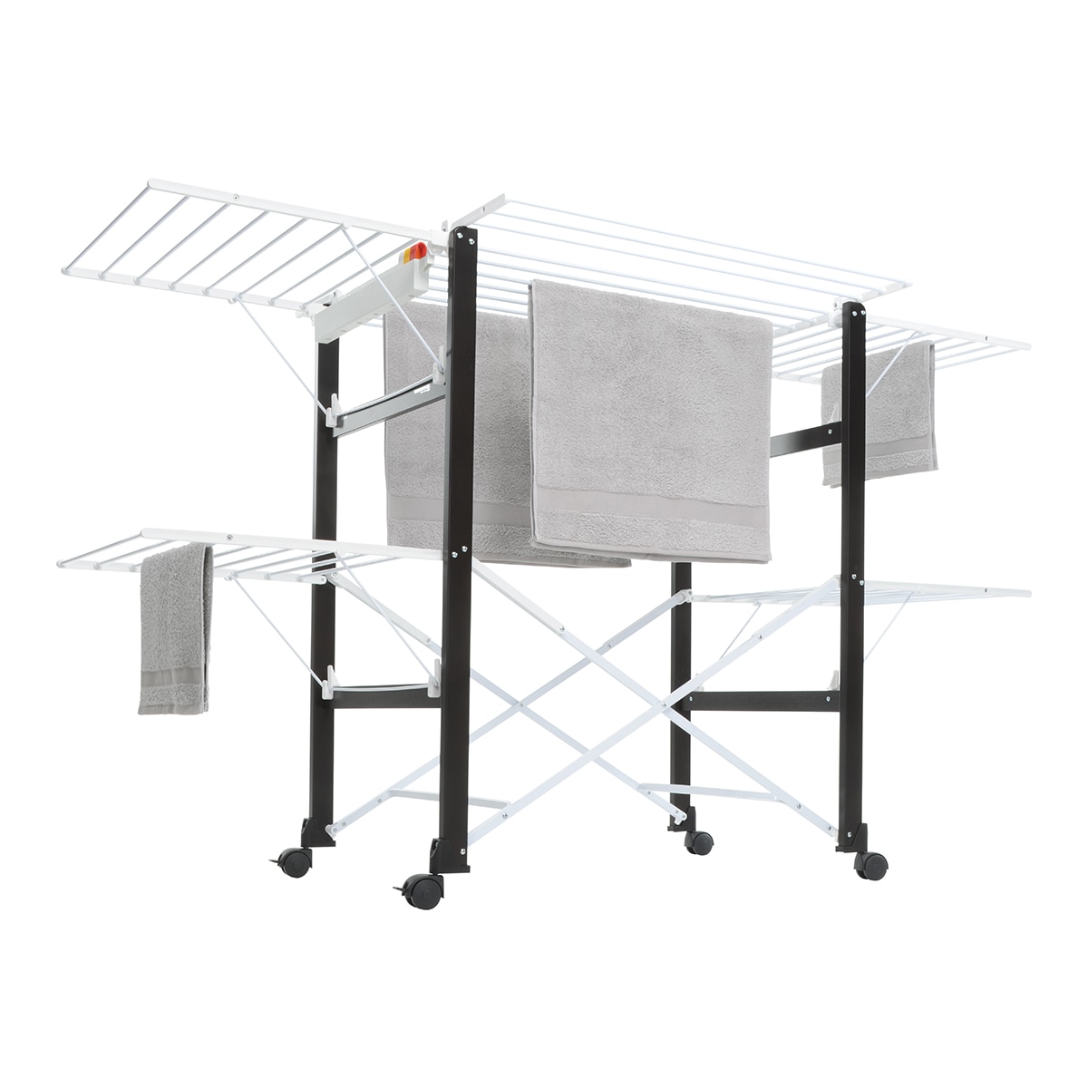 Tendedero plegable de madera Gulliver Foppapedretti - Wengué Wengué-5