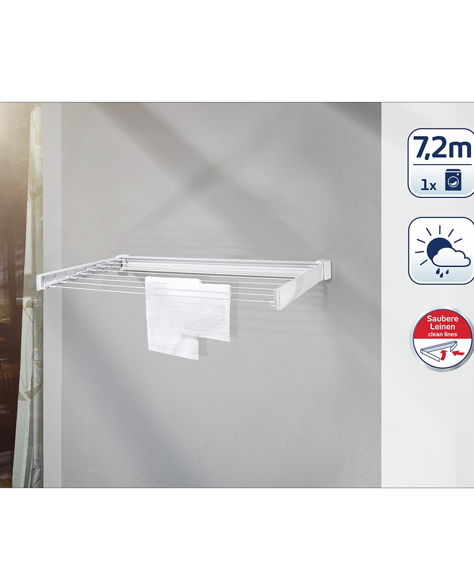 Estendal de Parede Telegant 100 Protect Branco-3