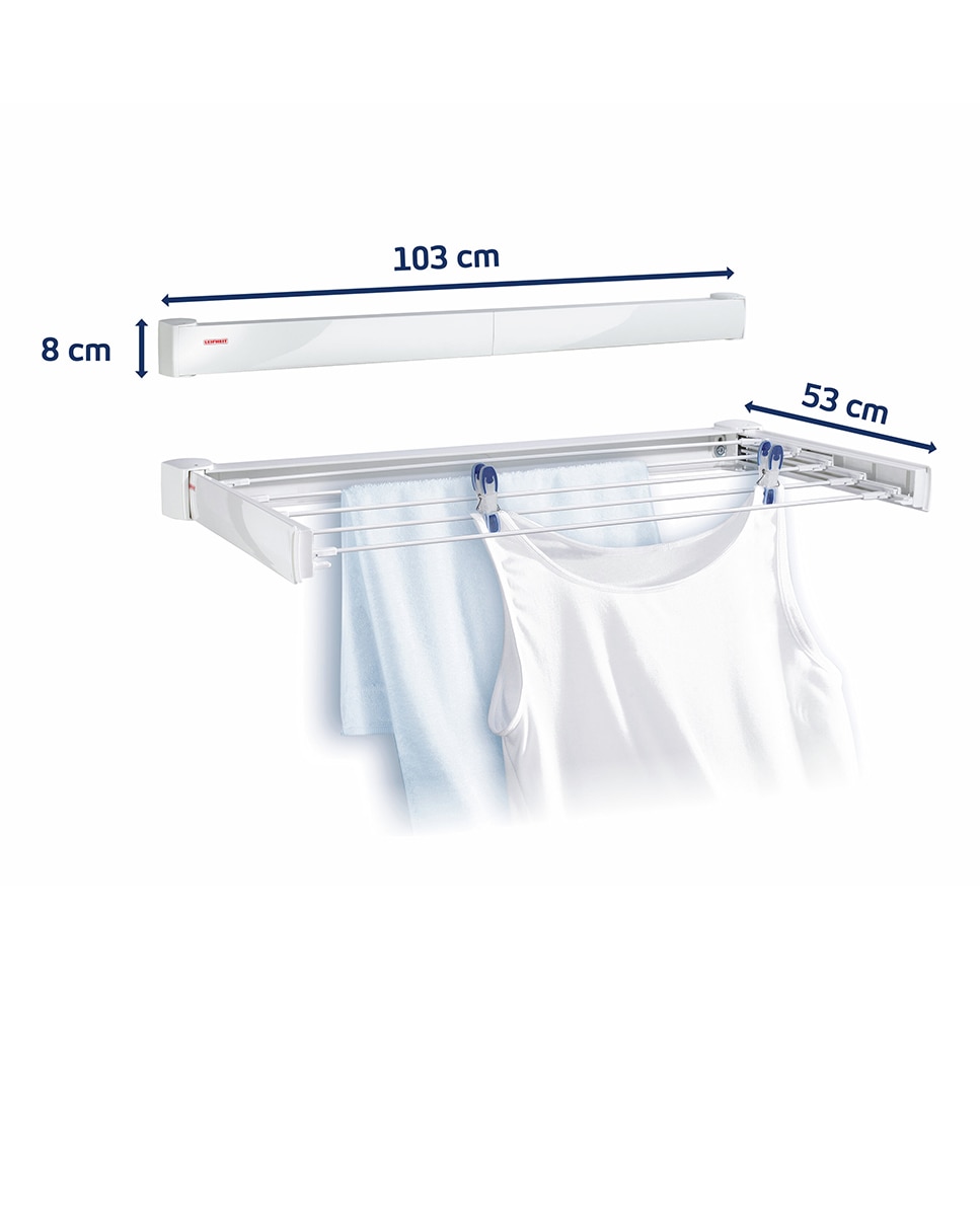 Estendal de Parede Telegant 100 Protect Branco-5