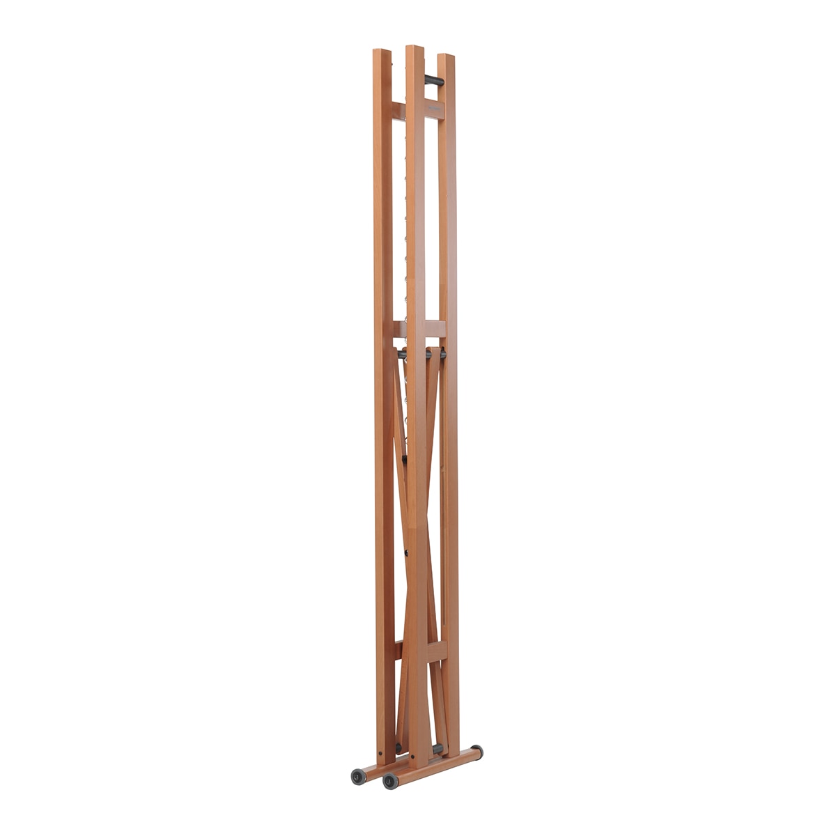 Perchero - parabán plegable Snake grande Foppapedretti - Nogal 90 cm Nogal-3