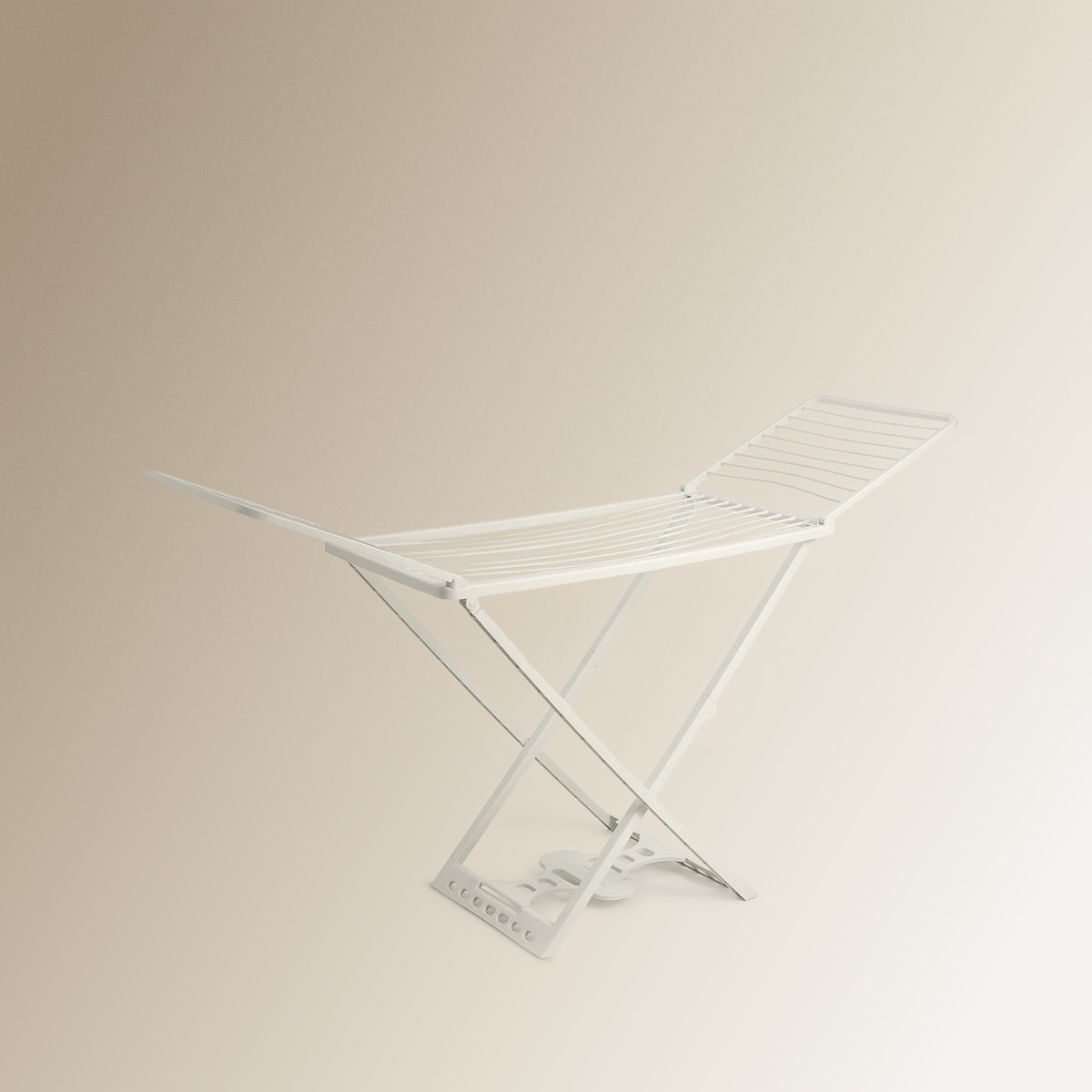 Tendedero de resina con alas El Corte Inglés Blanco-1