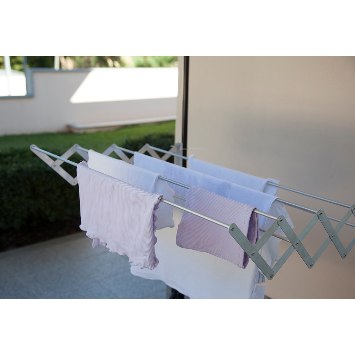 Tendedero de pared extensible Sonecol Gris-8