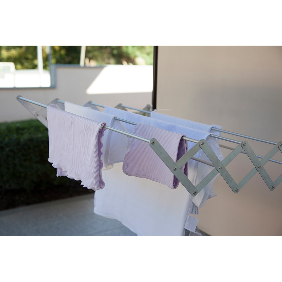 Tendedero de pared extensible Sonecol Gris-9