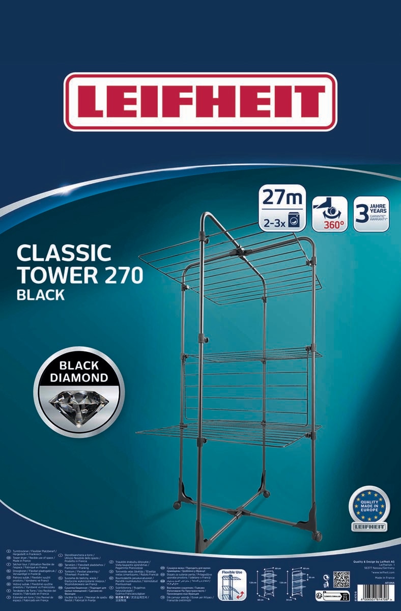 Estendal Classic Tower Black Diamond Antracite-6