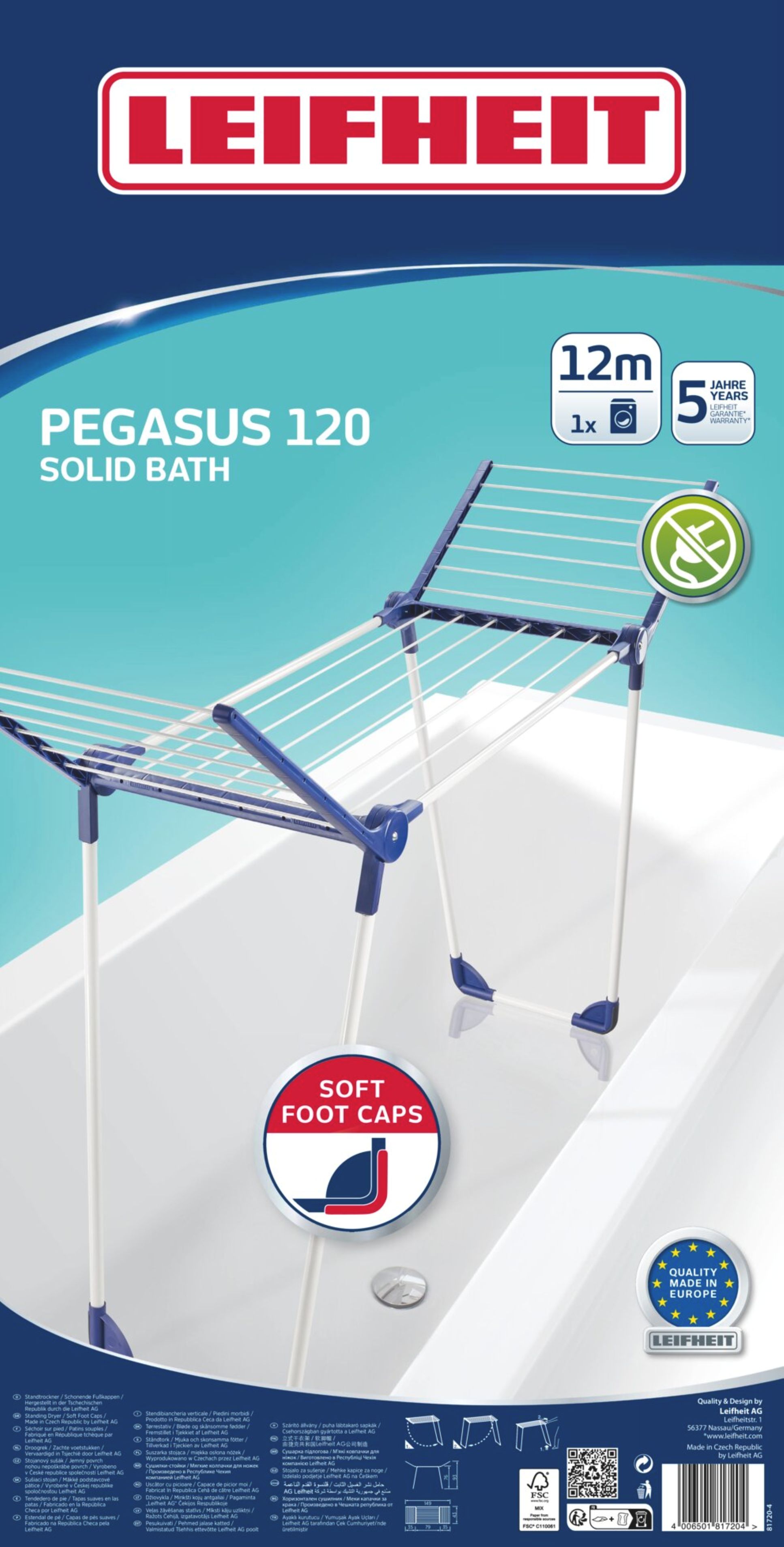 Estendal Pegasus 120 Leifheit Branco-10