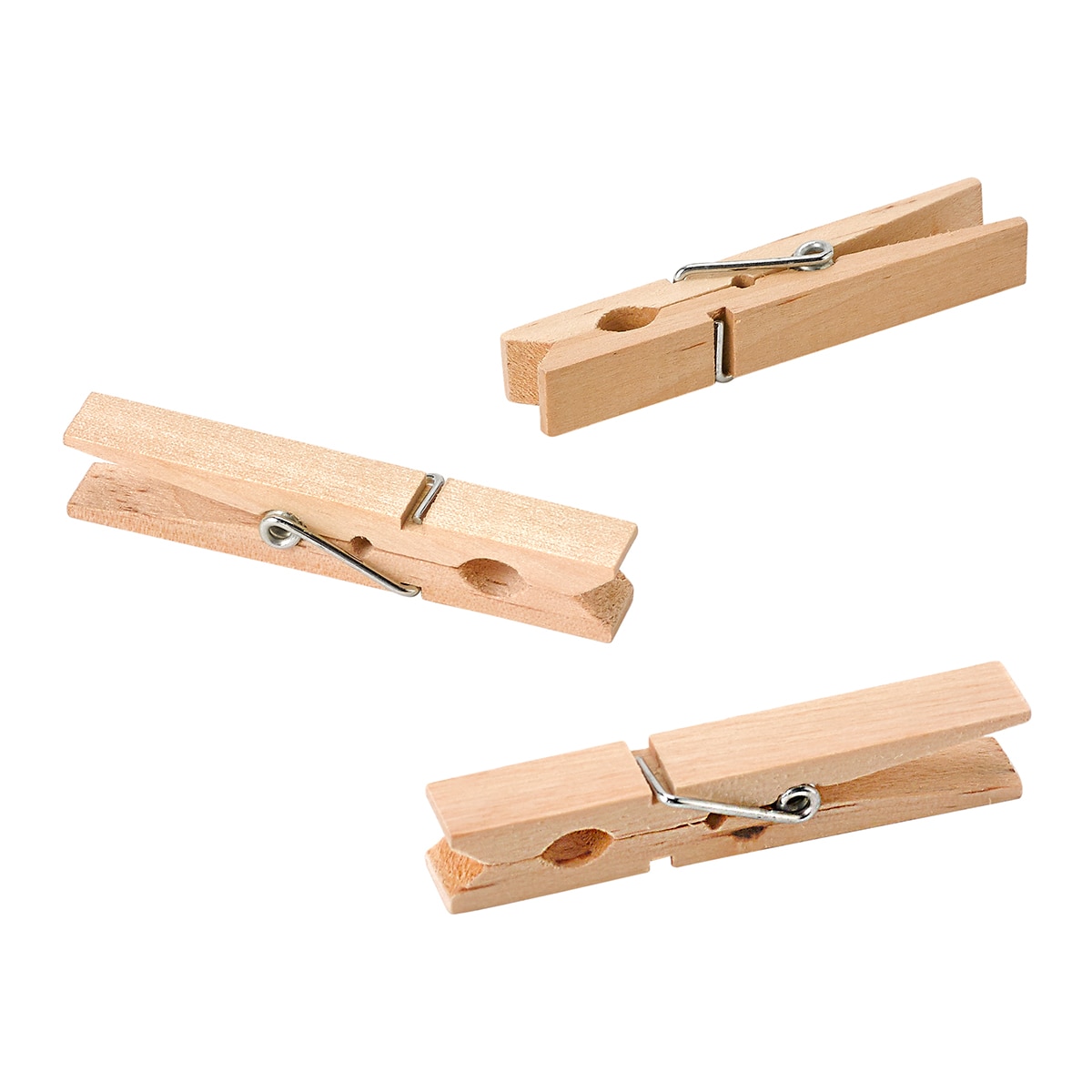 Imagen 0 de Set de 24 pinzas de madera Nuestro Mejor Precio