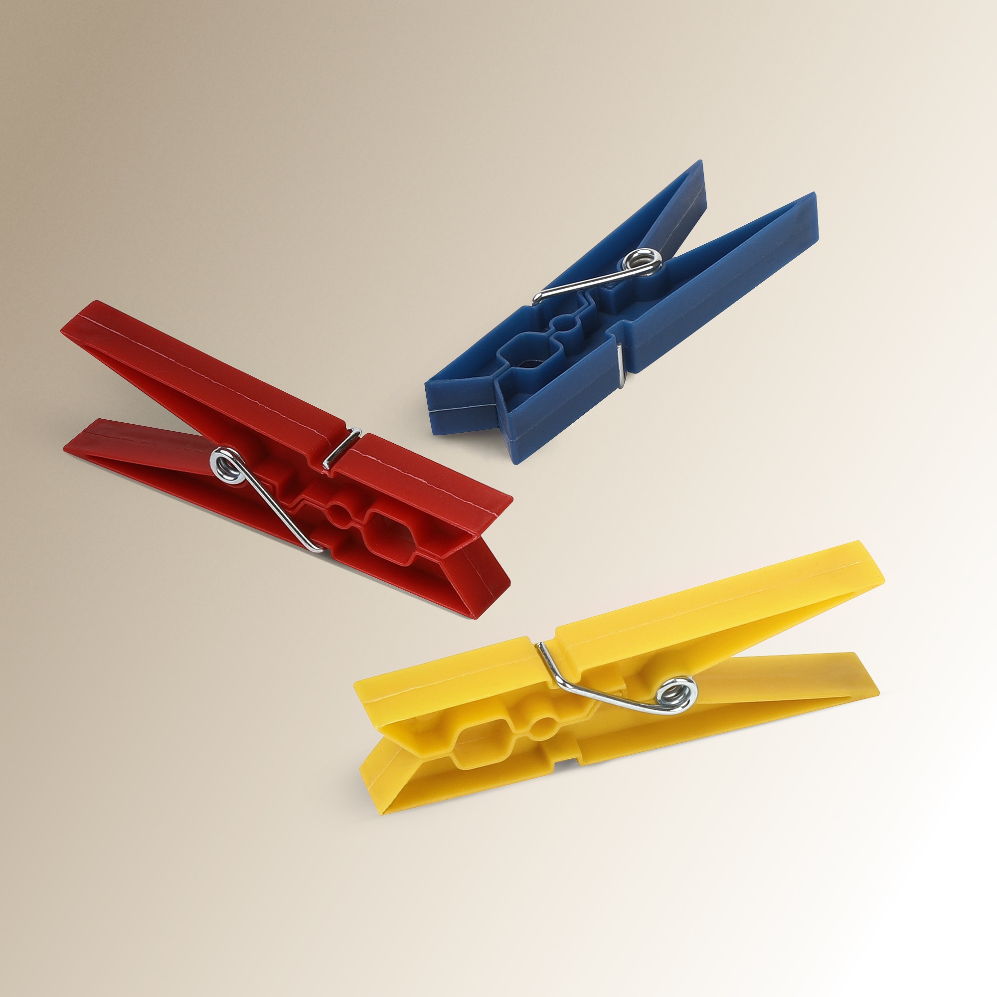 Set 24 pinzas para la ropa Basic El Corte Inglés Multicolor-1