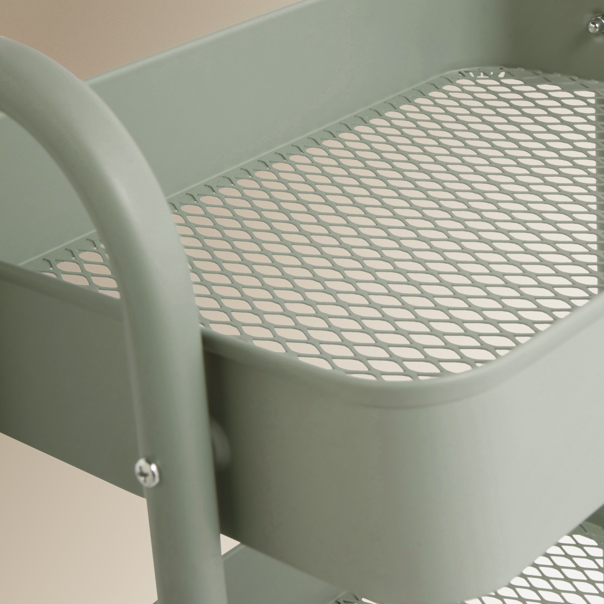 Carrinho multiusos de aço Verde-antiquário-5