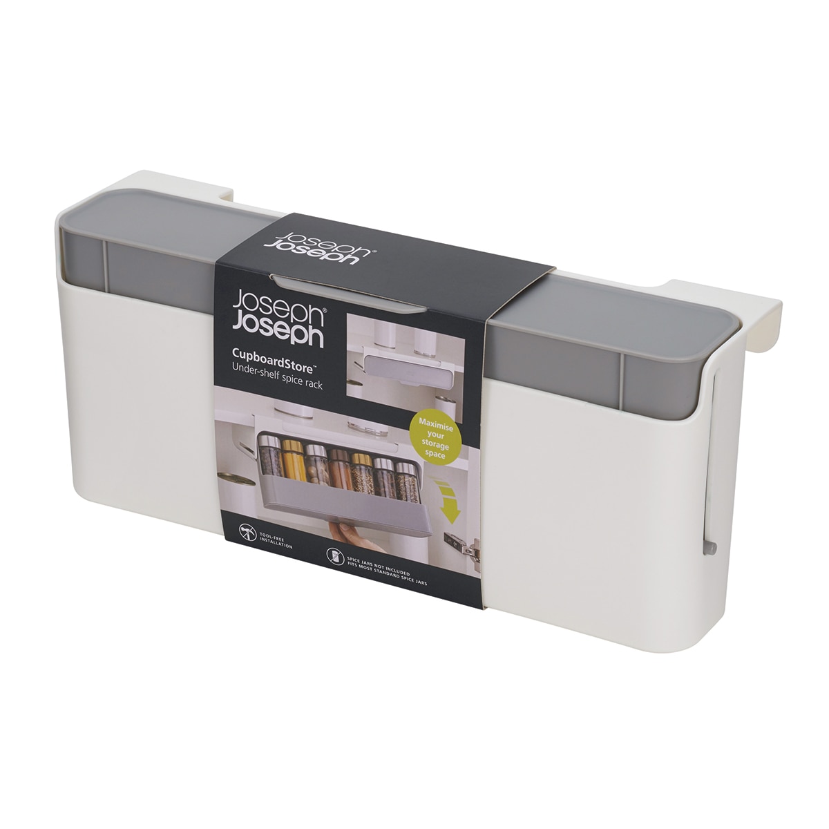 Organizador de especiarias CupboardStore™ Cinzento-7