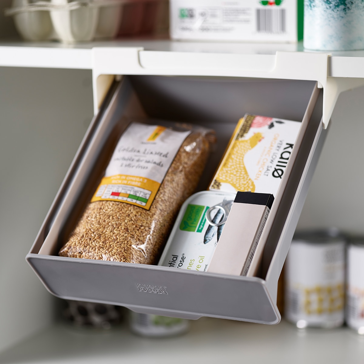 Gaveta extra de cozinha CupboardStore™ Cinzento-4