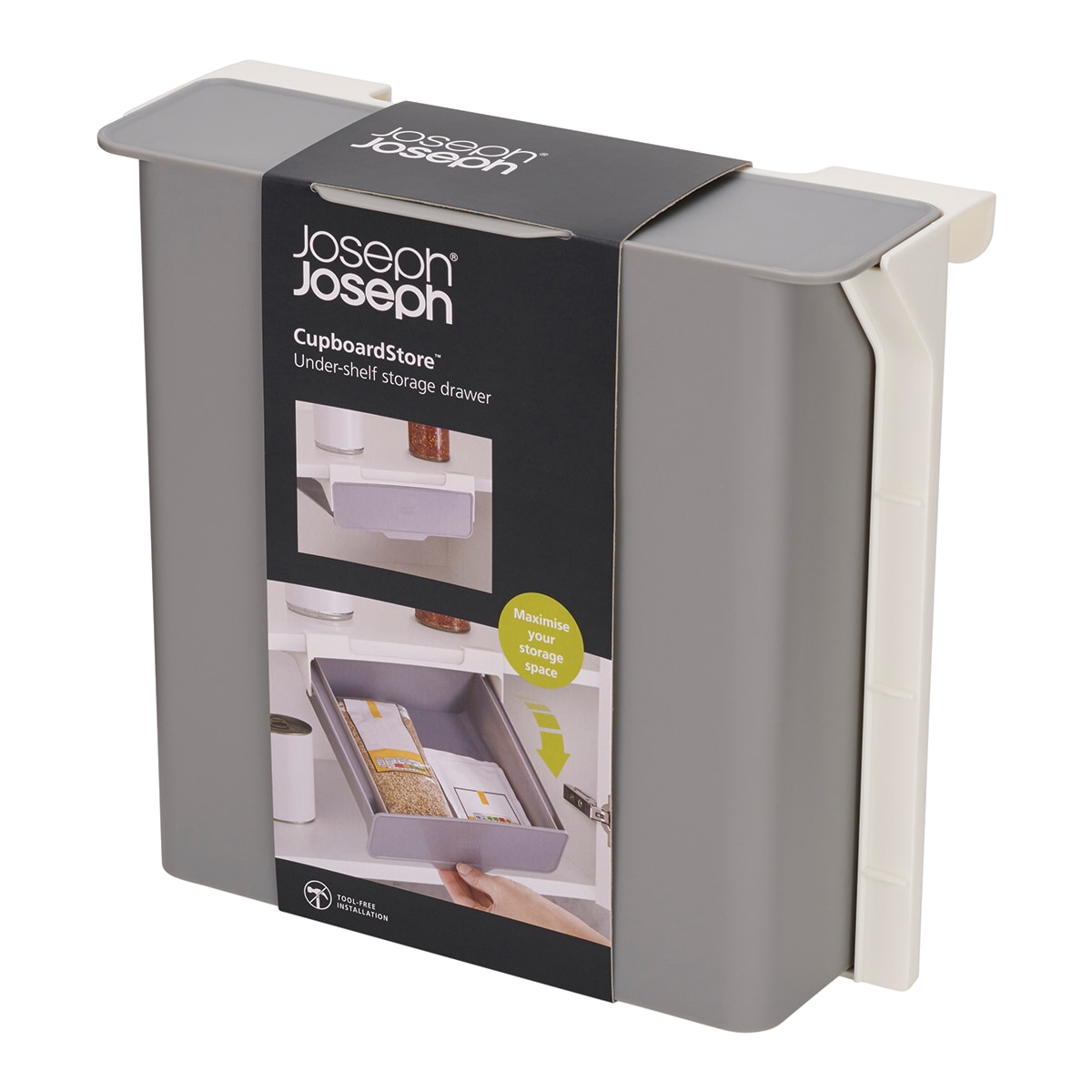 Gaveta extra de cozinha CupboardStore™ Cinzento-8