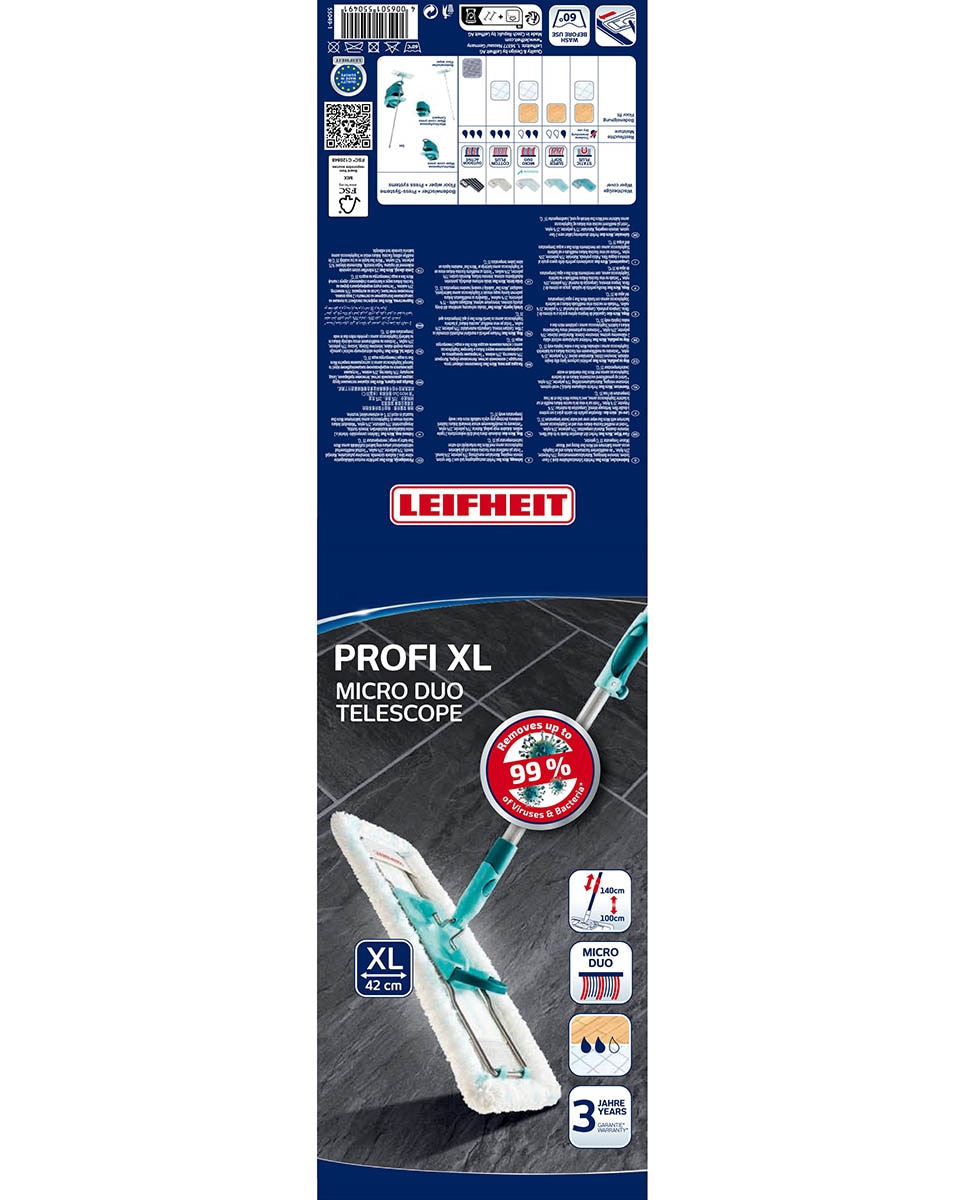 Vassoura Profi XL Branco-6